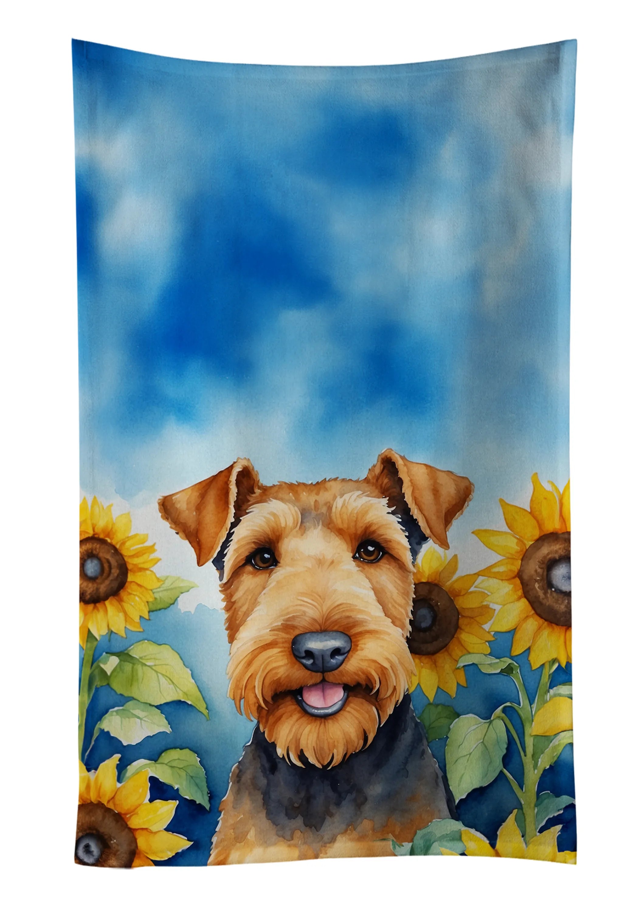 In Sunflowers Kitchen Towel - Size: 25HX15W | Pack Of: 1 | Collection name: In sunflowers