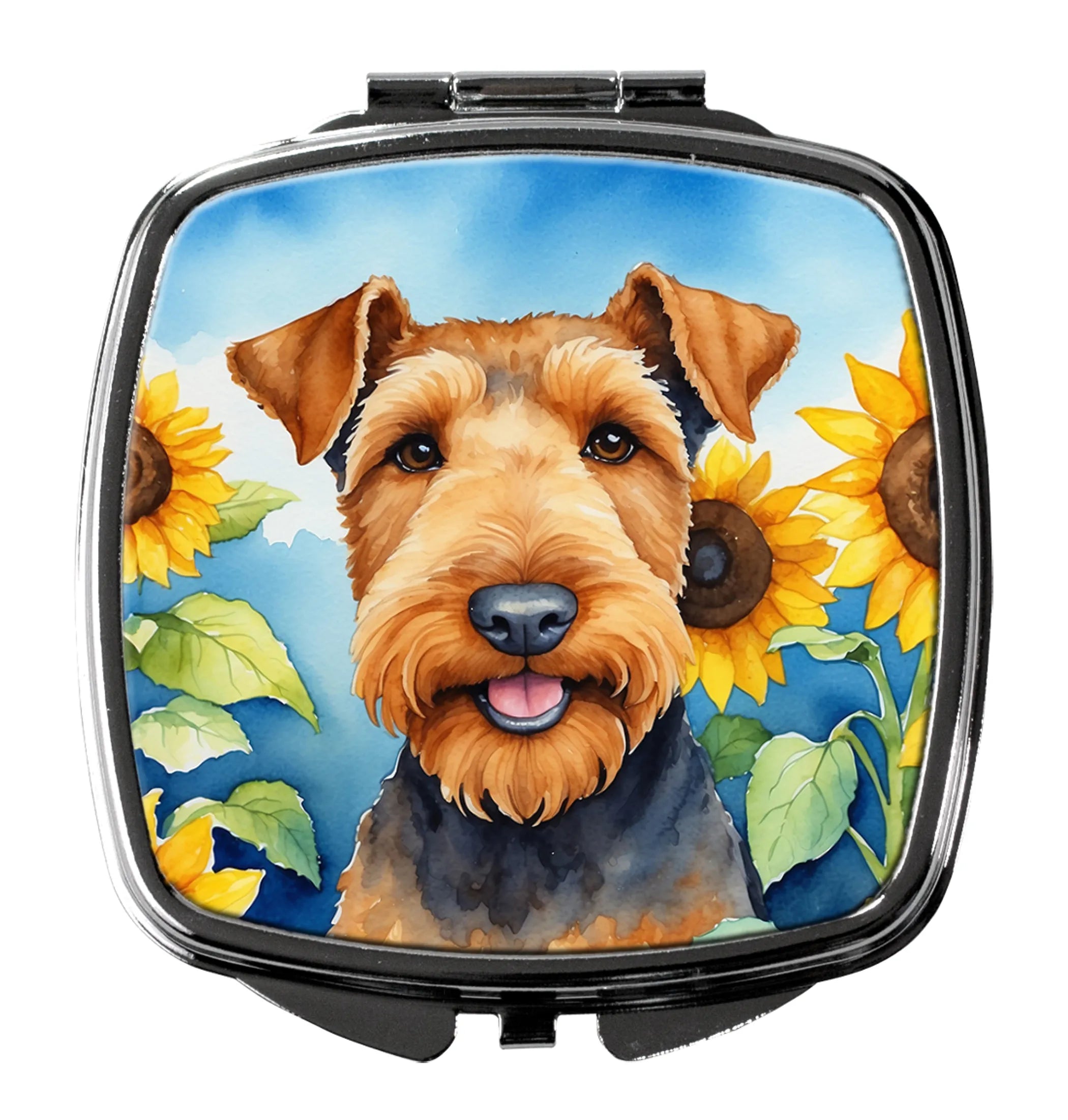 In Sunflowers Compact Mirror - Pack Of: 1 | Collection name: In sunflowers