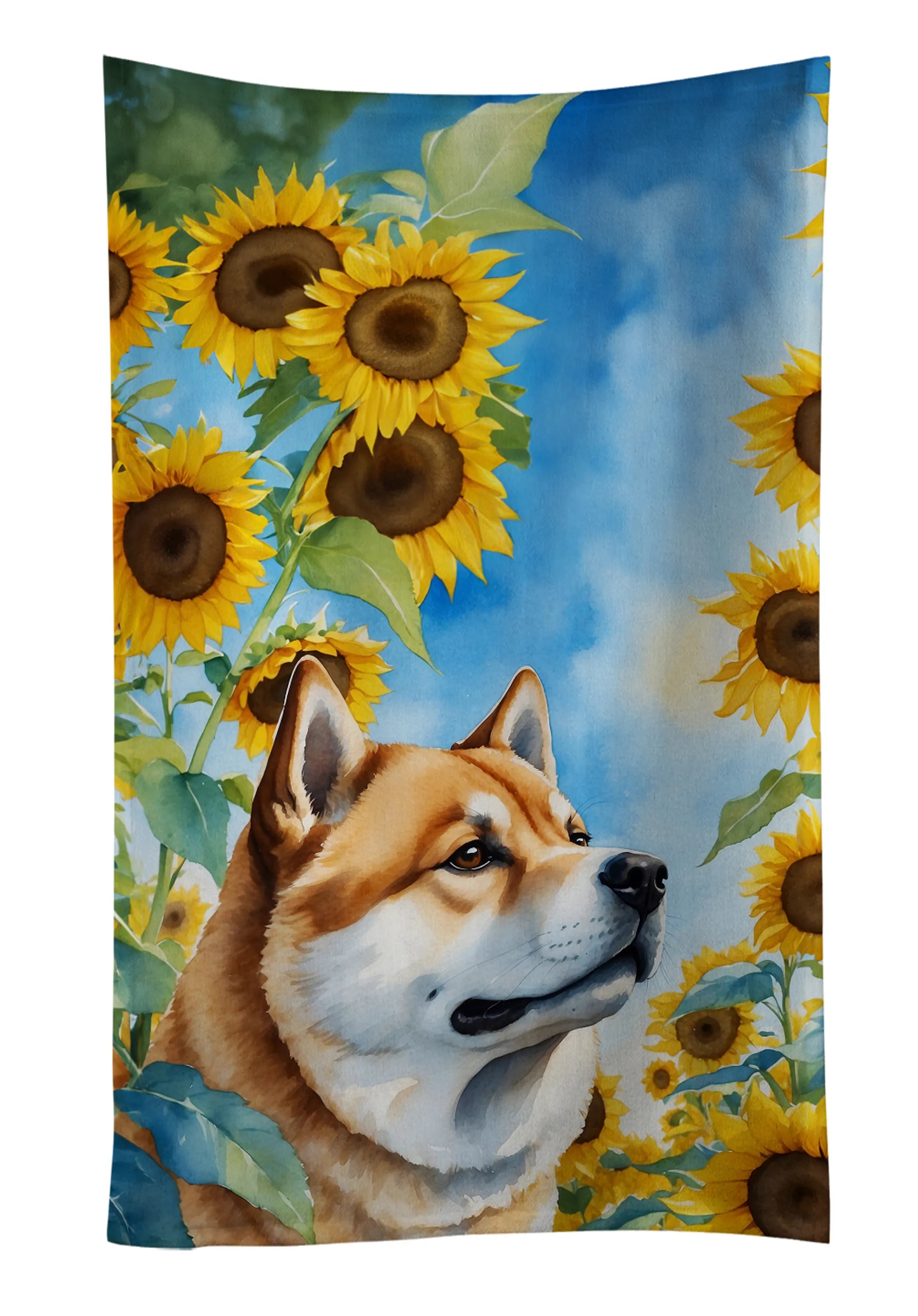 In Sunflowers Kitchen Towel - Size: 25HX15W | Pack Of: 1 | Collection name: In sunflowers