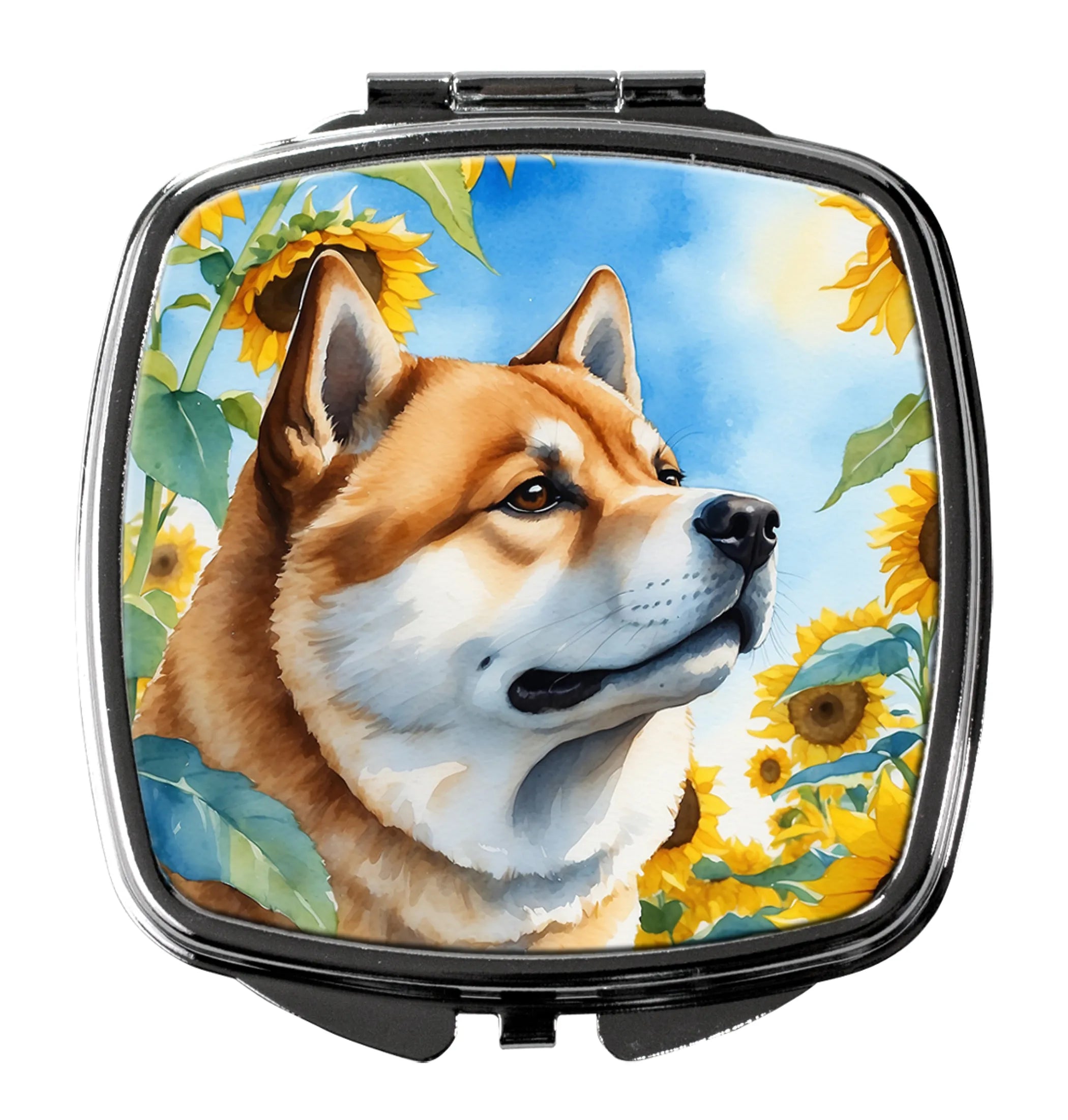 In Sunflowers Compact Mirror - Pack Of: 1 | Collection name: In sunflowers