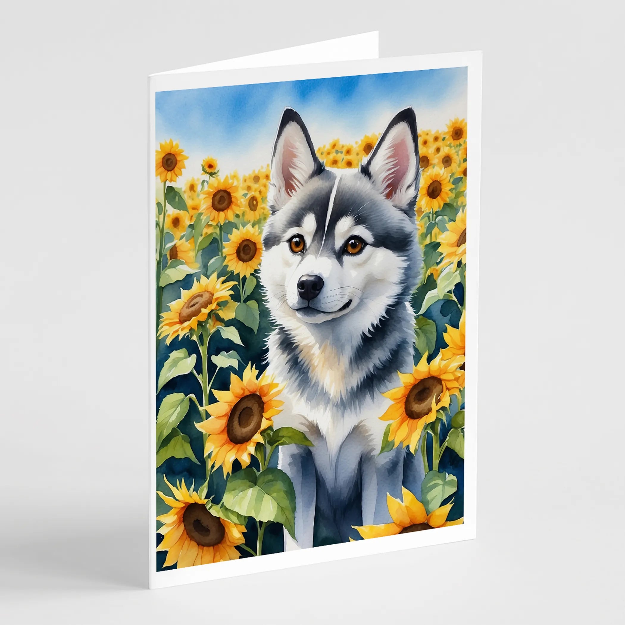 In Sunflowers Greeting Cards  - Size: 5X7 | Pack Of: 1 | Collection name: In sunflowers