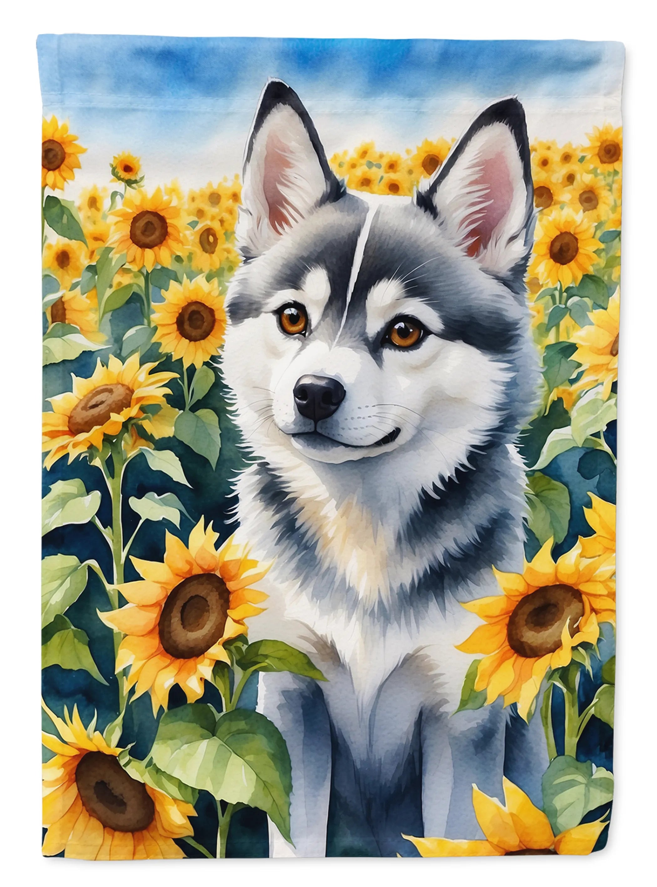 In Sunflowers Decorative Flag - Size: GARDEN SIZE | Pack Of: 1 | Collection name: In sunflowers