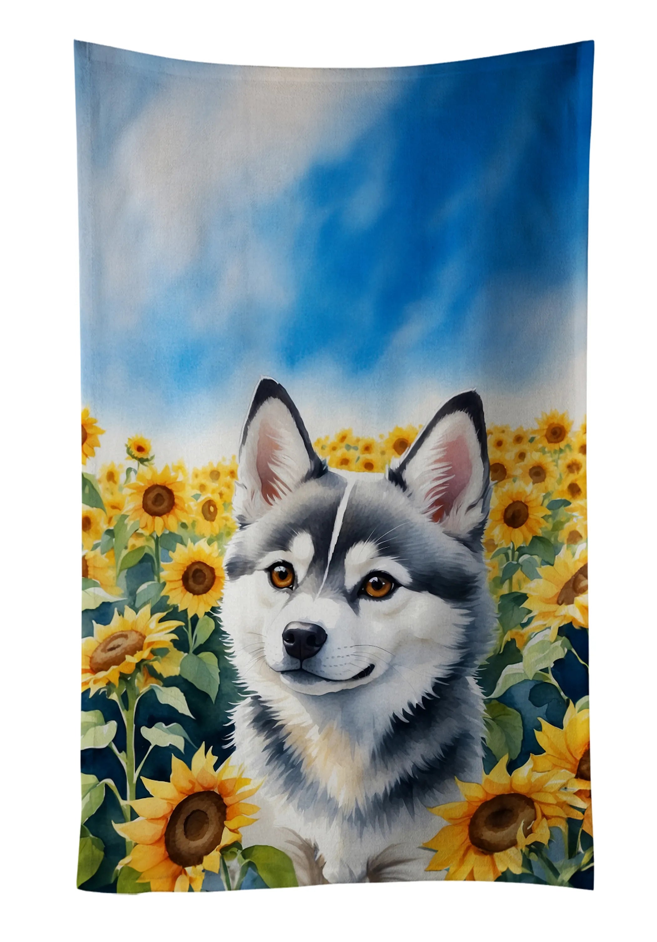 In Sunflowers Kitchen Towel - Size: 25HX15W | Pack Of: 1 | Collection name: In sunflowers