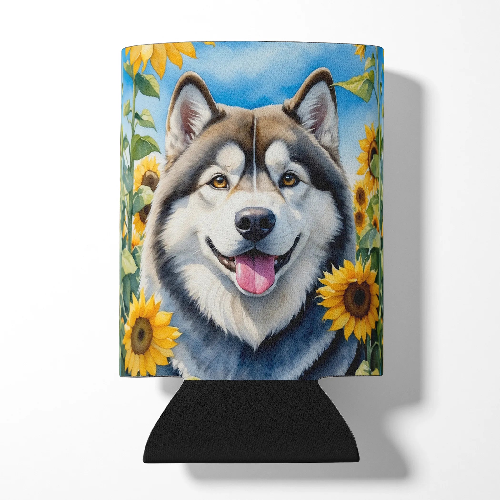 In Sunflowers Can or Bottle Hugger - Size: CAN HUGGER | Pack Of: 1 | Collection name: In sunflowers