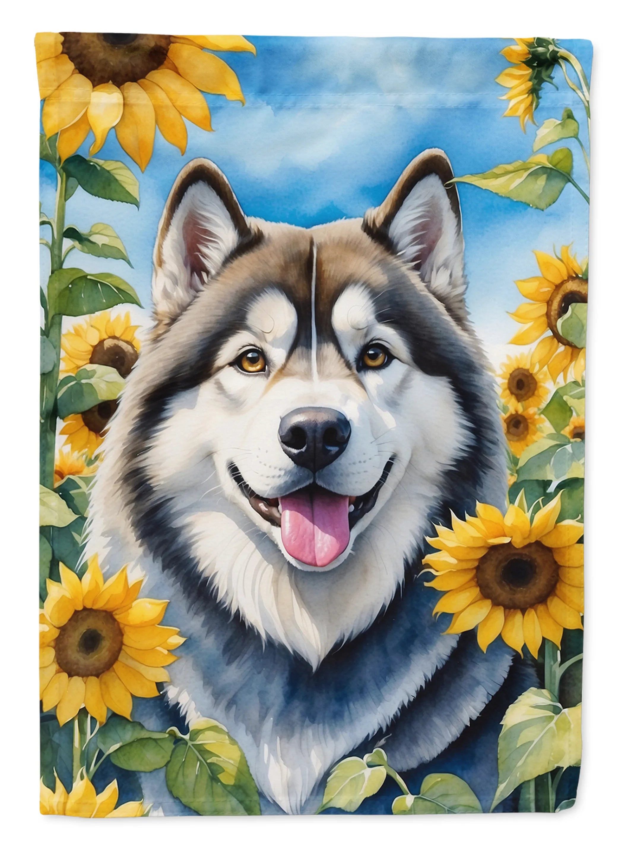 In Sunflowers Decorative Flag - Size: GARDEN SIZE | Pack Of: 1 | Collection name: In sunflowers