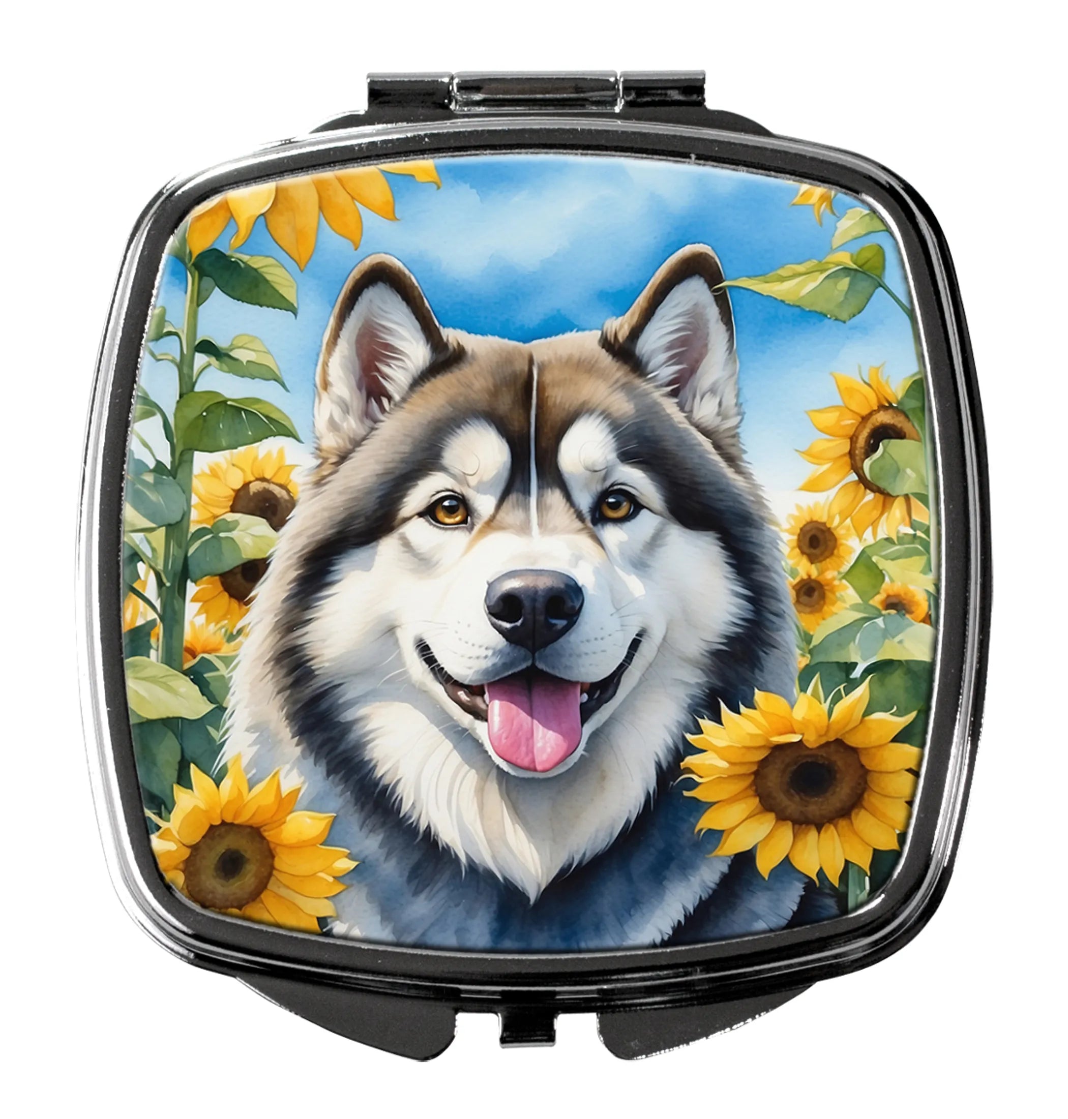 In Sunflowers Compact Mirror - Pack Of: 1 | Collection name: In sunflowers