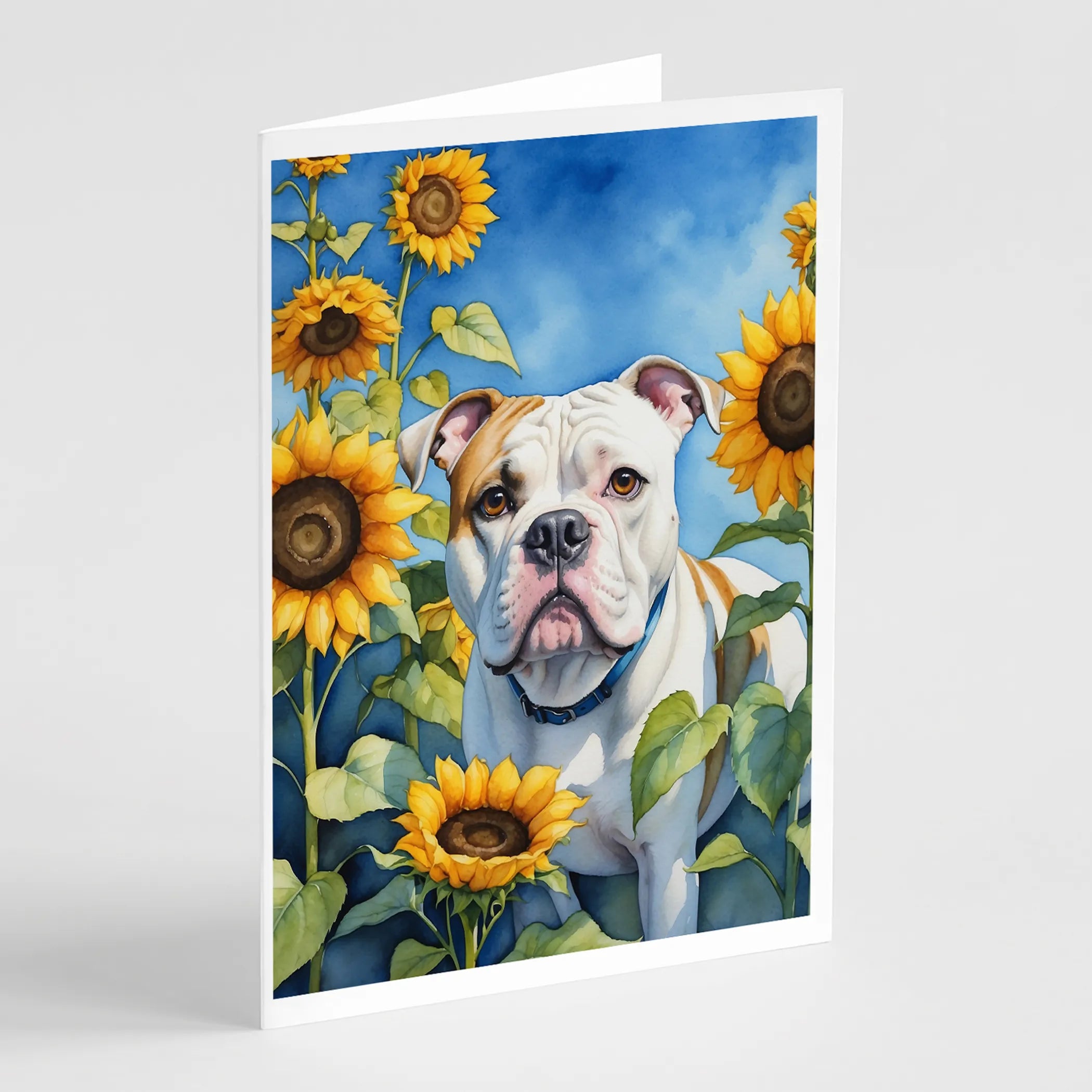 In Sunflowers Greeting Cards  - Size: 5X7 | Pack Of: 1 | Collection name: In sunflowers