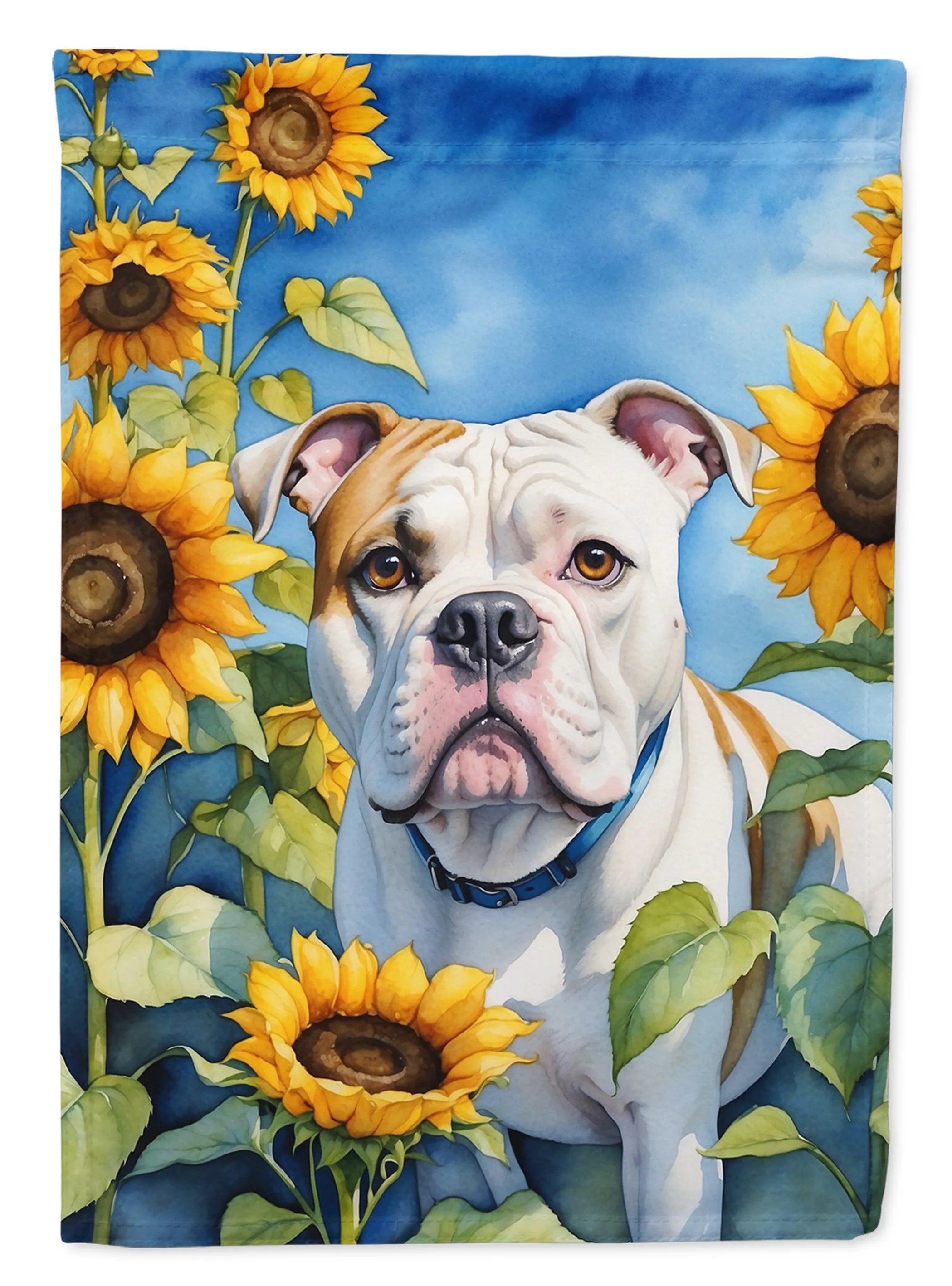 In Sunflowers Decorative Flag - Size: GARDEN SIZE | Pack Of: 1 | Collection name: In sunflowers
