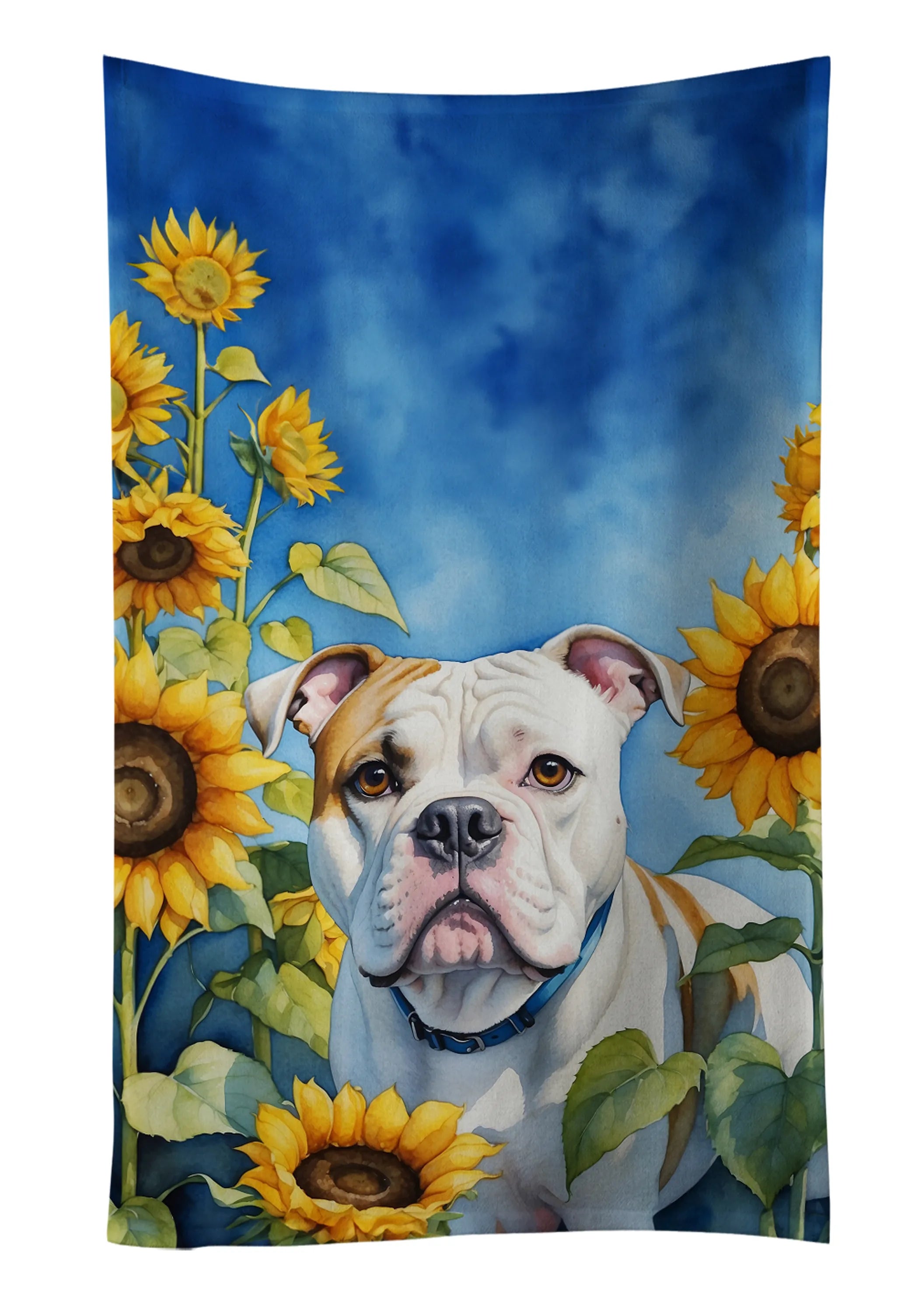 In Sunflowers Kitchen Towel - Size: 25HX15W | Pack Of: 1 | Collection name: In sunflowers