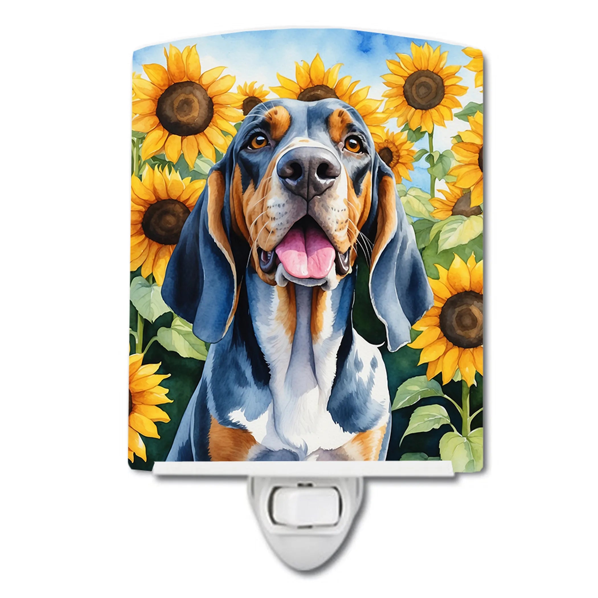 In Sunflowers Ceramic Night Light - Pack Of: 1 | Collection name: In sunflowers