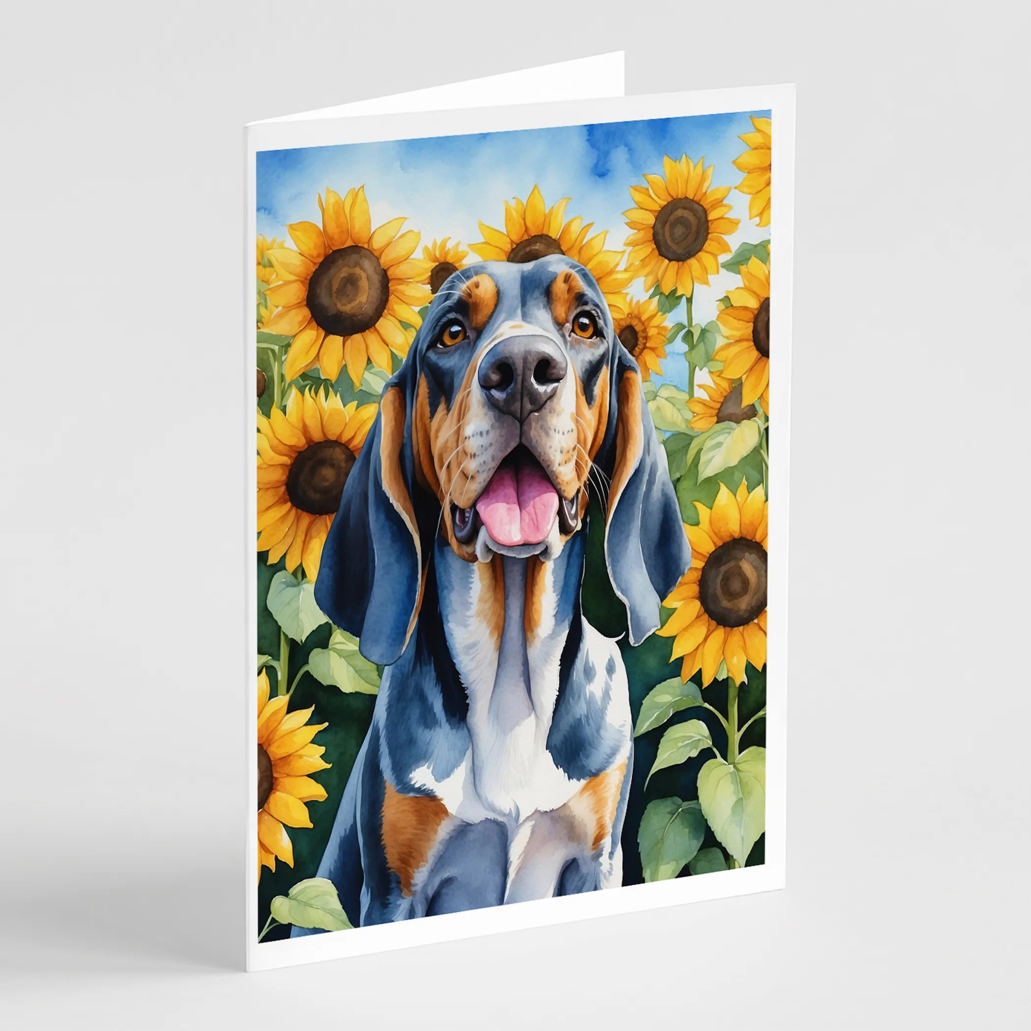 In Sunflowers Greeting Cards  - Size: 5X7 | Pack Of: 1 | Collection name: In sunflowers