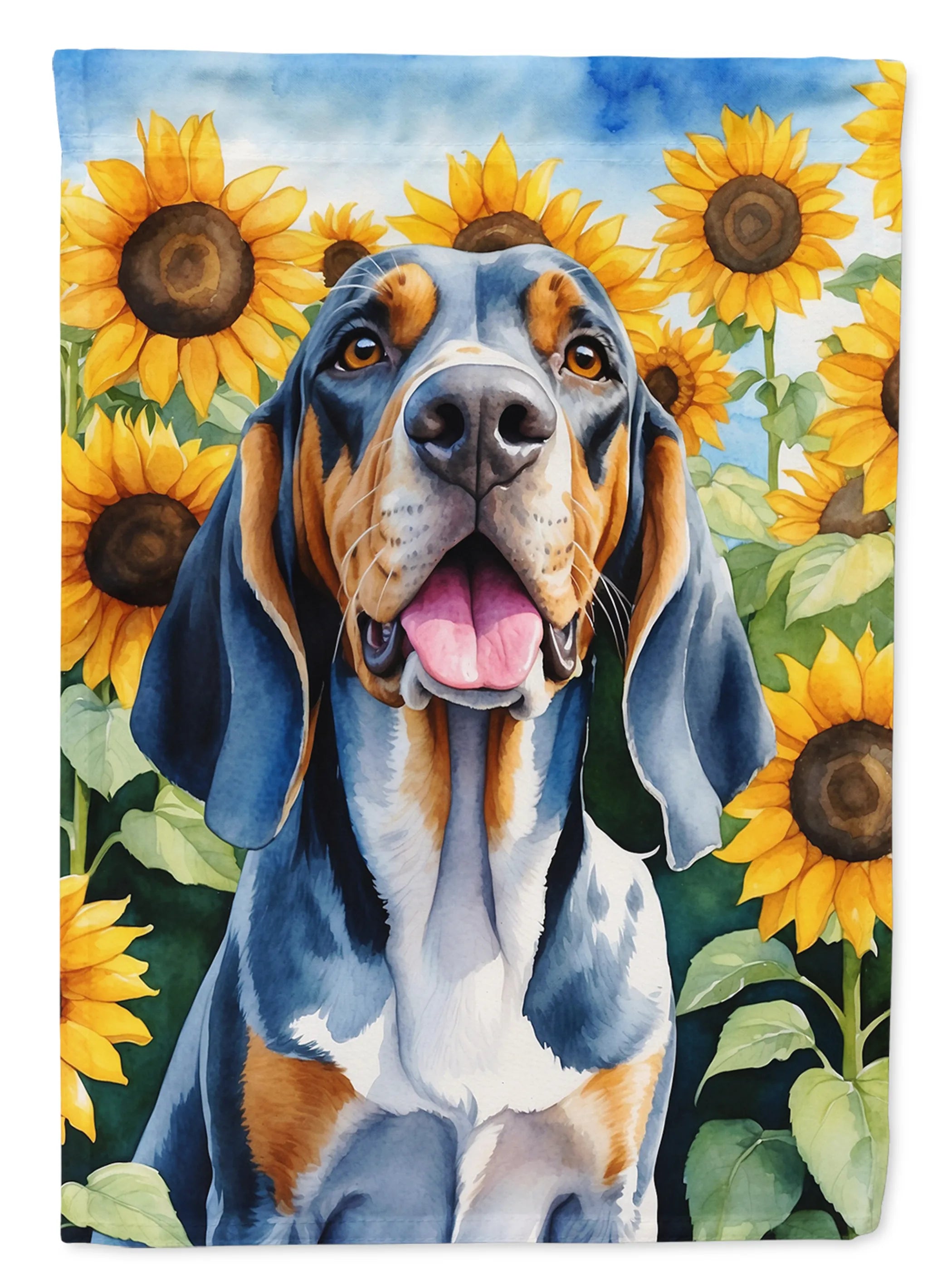 In Sunflowers Decorative Flag - Size: GARDEN SIZE | Pack Of: 1 | Collection name: In sunflowers