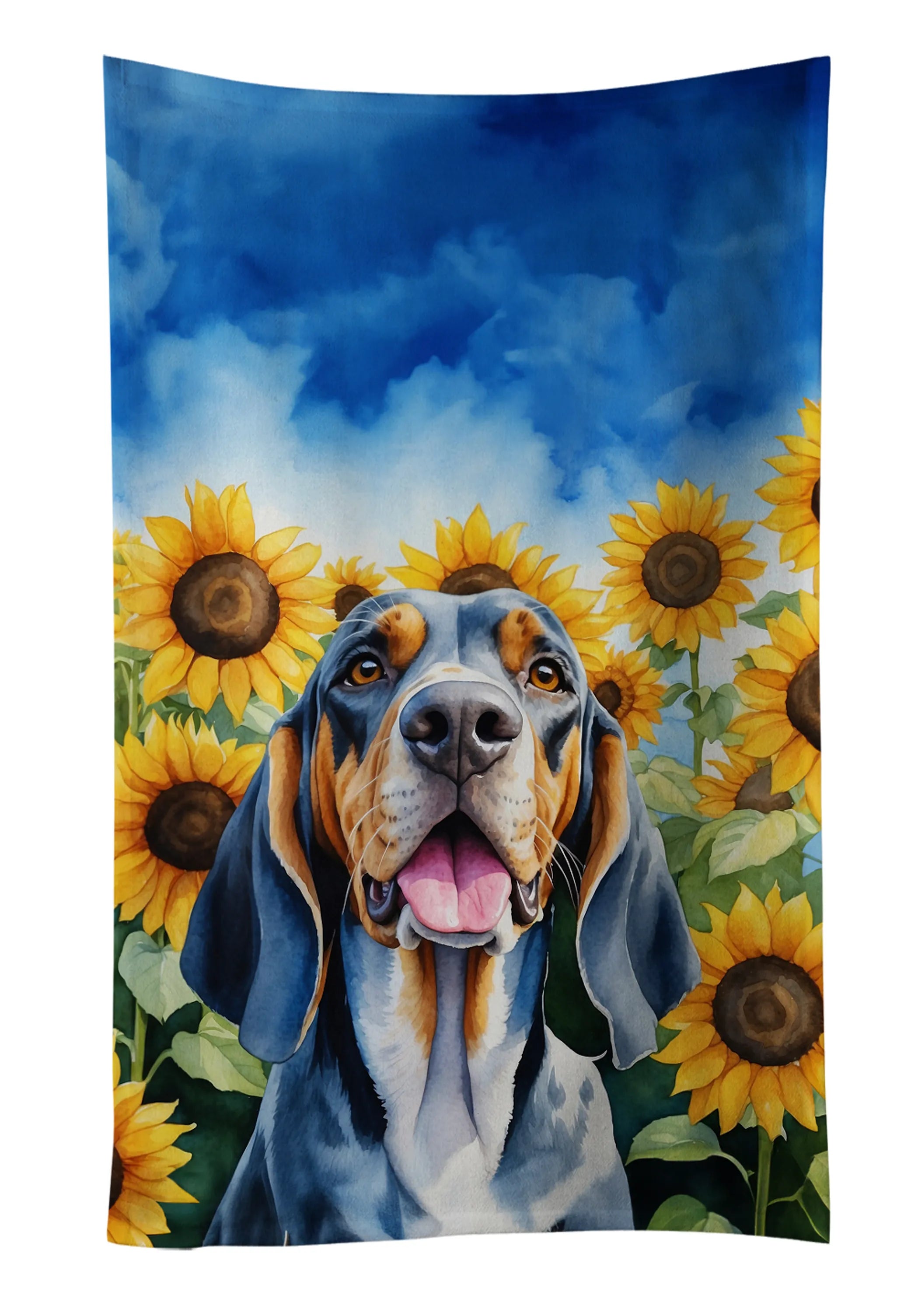 In Sunflowers Kitchen Towel - Size: 25HX15W | Pack Of: 1 | Collection name: In sunflowers