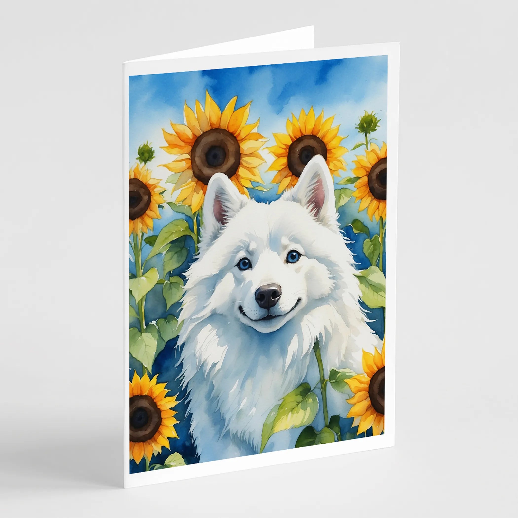 In Sunflowers Greeting Cards  - Size: 5X7 | Pack Of: 1 | Collection name: In sunflowers