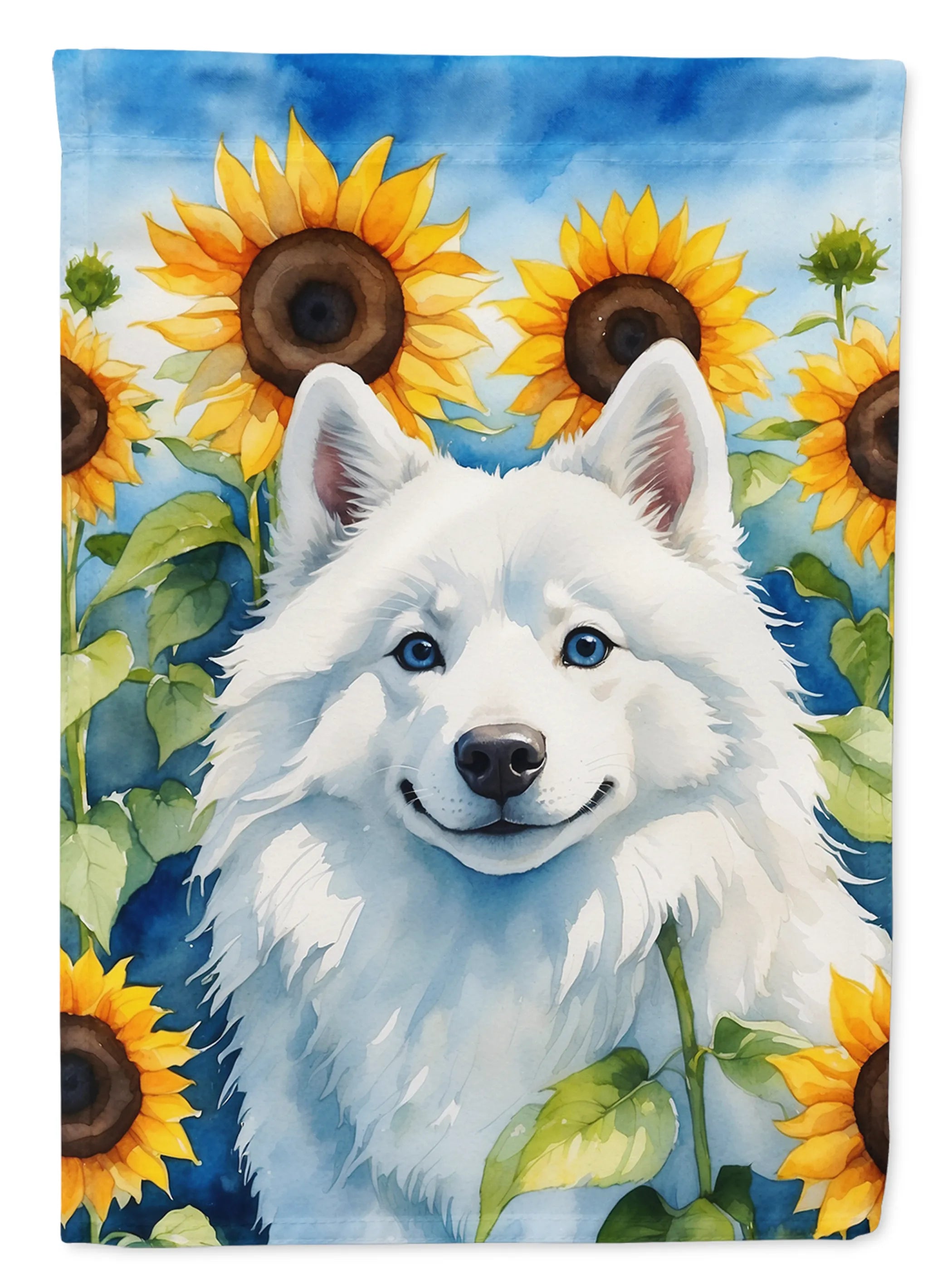 In Sunflowers Decorative Flag - Size: GARDEN SIZE | Pack Of: 1 | Collection name: In sunflowers
