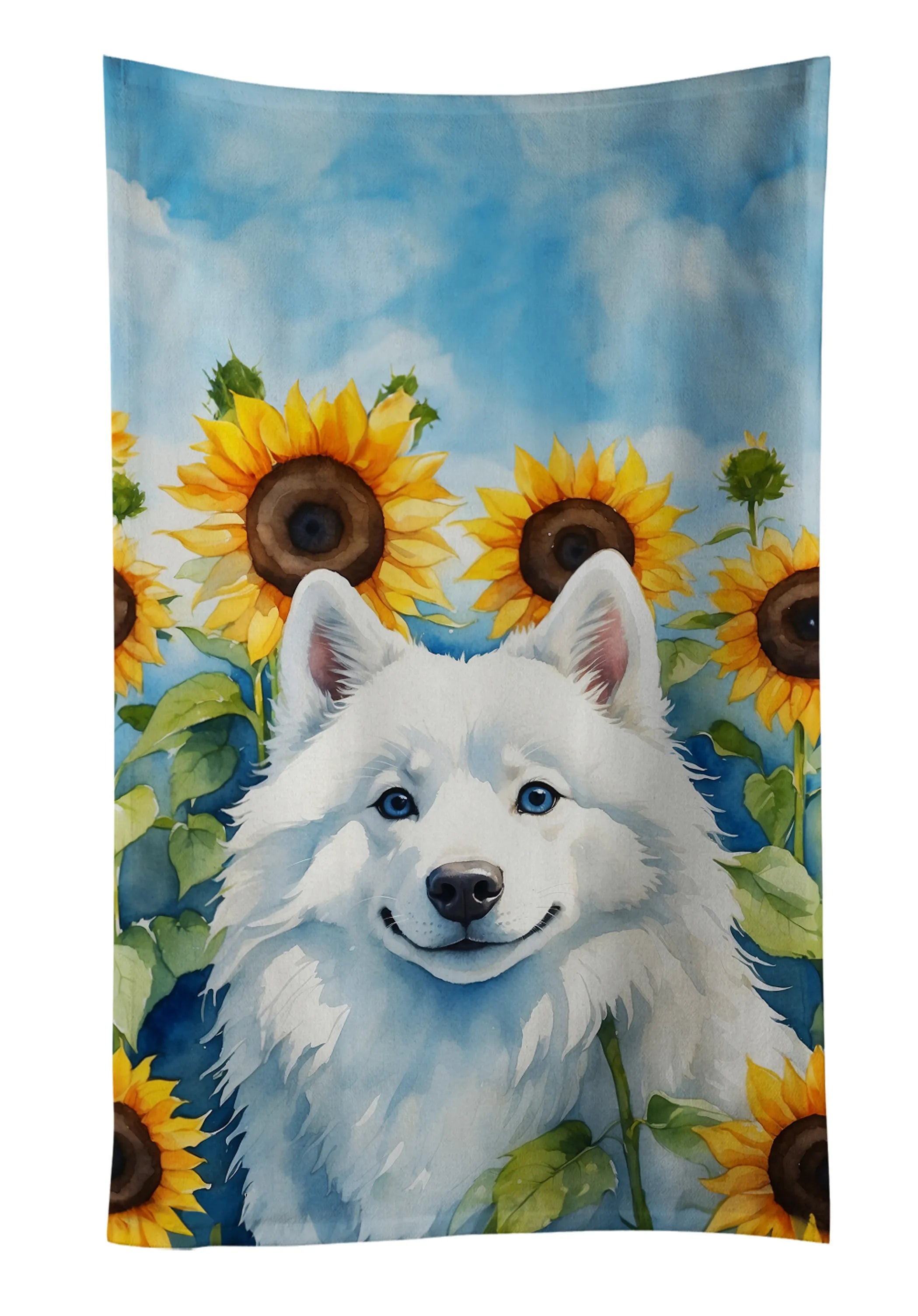 In Sunflowers Kitchen Towel - Size: 25HX15W | Pack Of: 1 | Collection name: In sunflowers