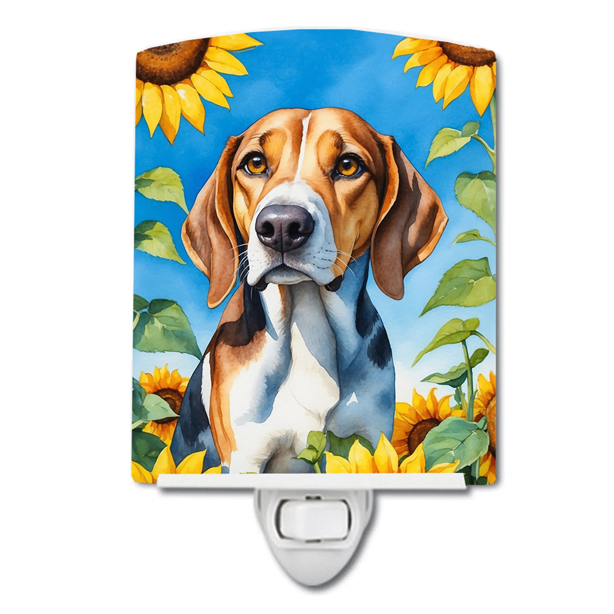 In Sunflowers Ceramic Night Light - Pack Of: 1 | Collection name: In sunflowers