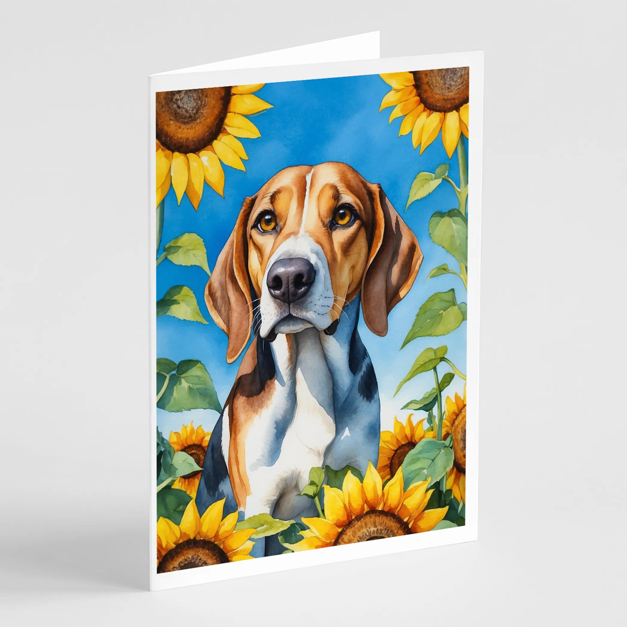 In Sunflowers Greeting Cards  - Size: 5X7 | Pack Of: 1 | Collection name: In sunflowers