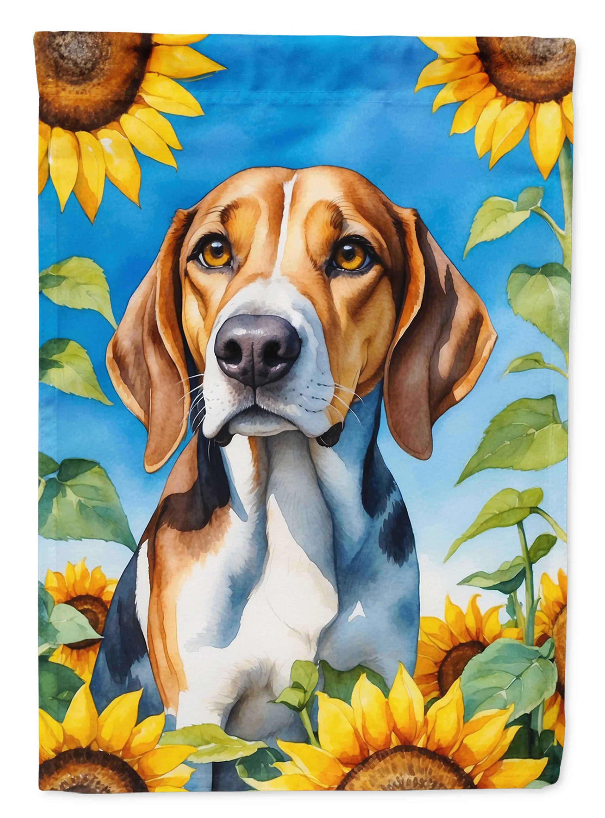 In Sunflowers Decorative Flag - Size: GARDEN SIZE | Pack Of: 1 | Collection name: In sunflowers