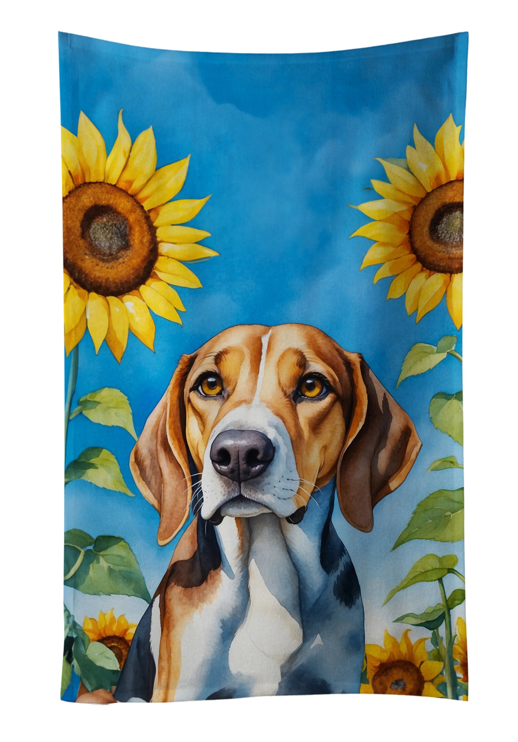 In Sunflowers Kitchen Towel - Size: 25HX15W | Pack Of: 1 | Collection name: In sunflowers