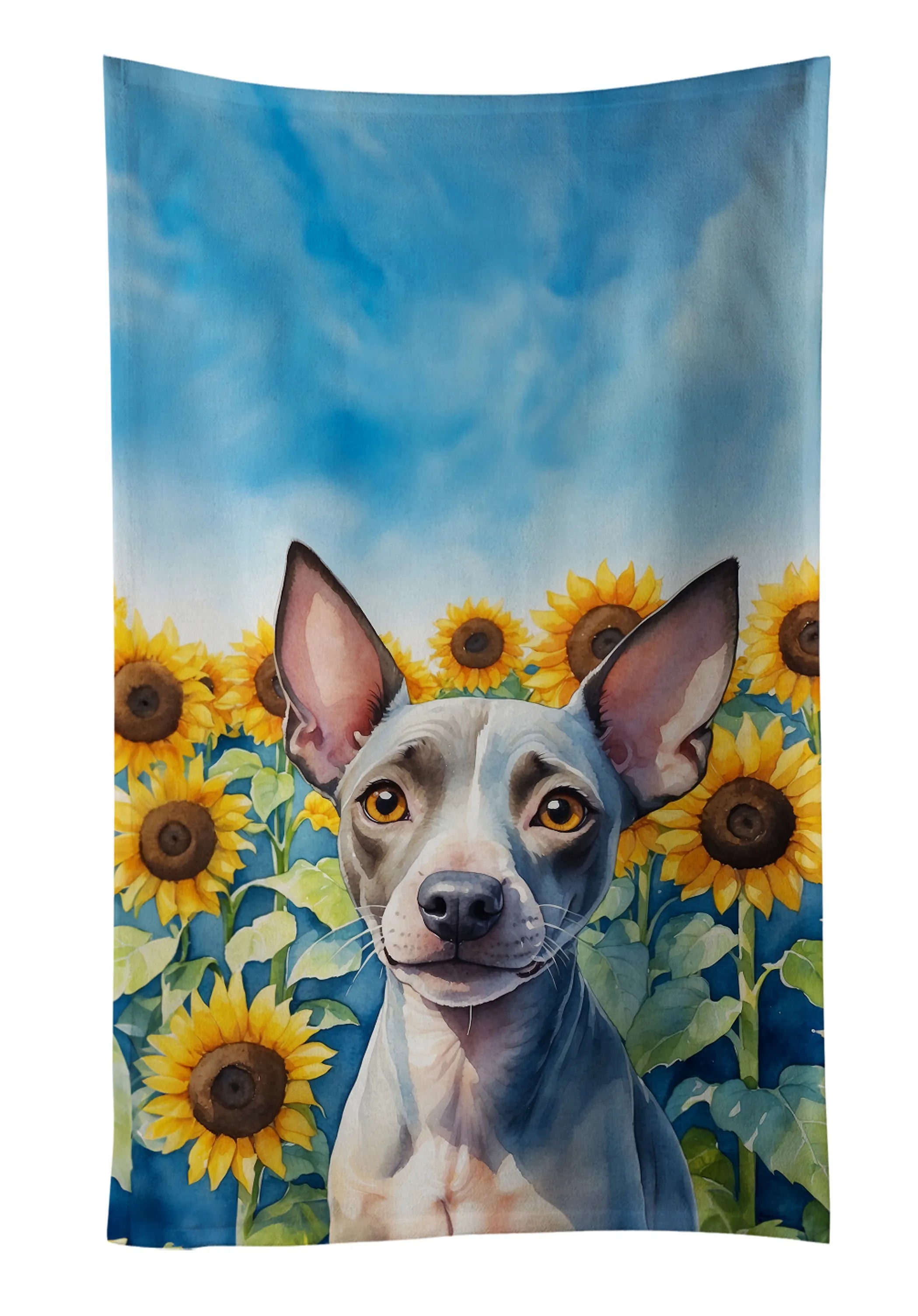 In Sunflowers Kitchen Towel - Size: 25HX15W | Pack Of: 1 | Collection name: In sunflowers