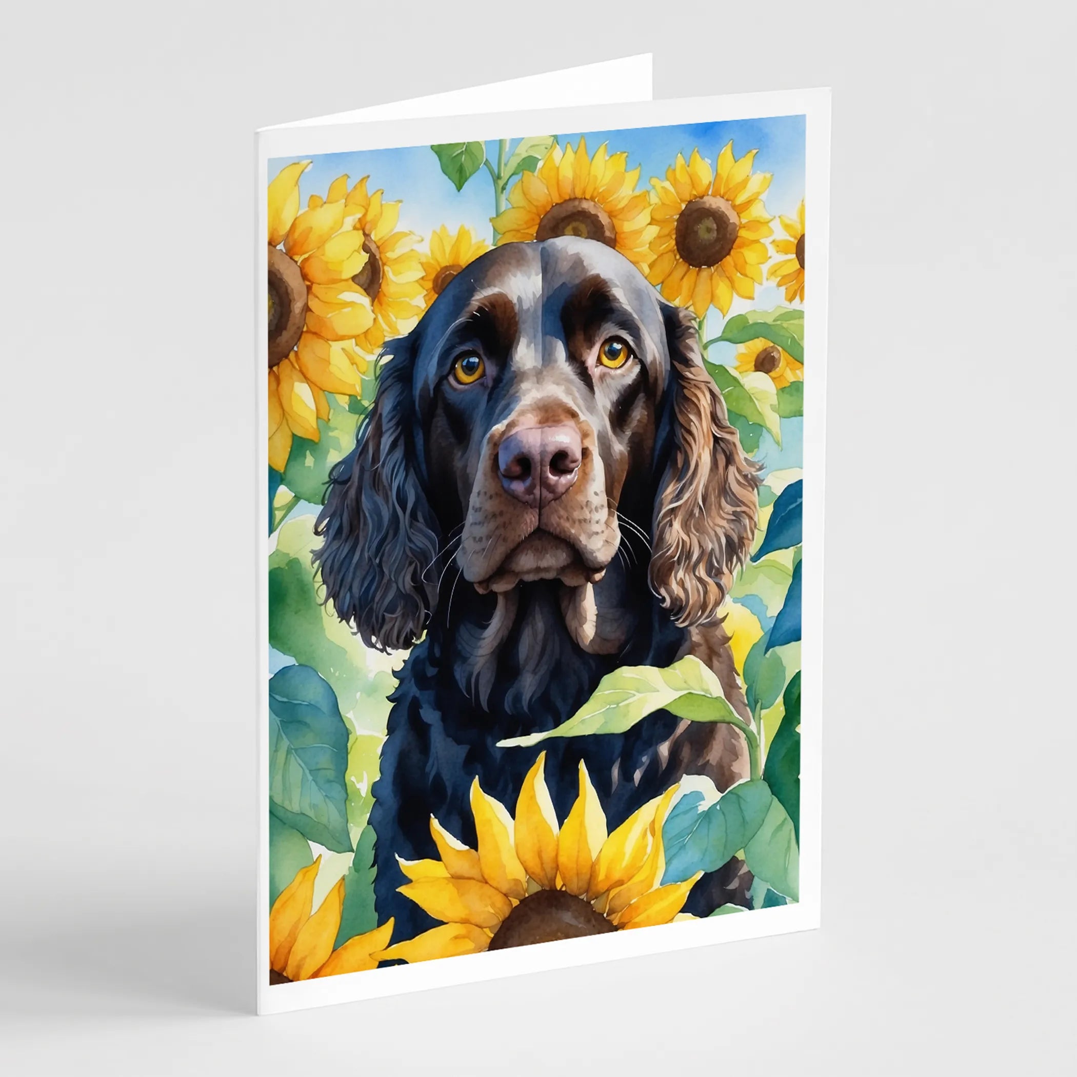 In Sunflowers Greeting Cards  - Size: 5X7 | Pack Of: 1 | Collection name: In sunflowers