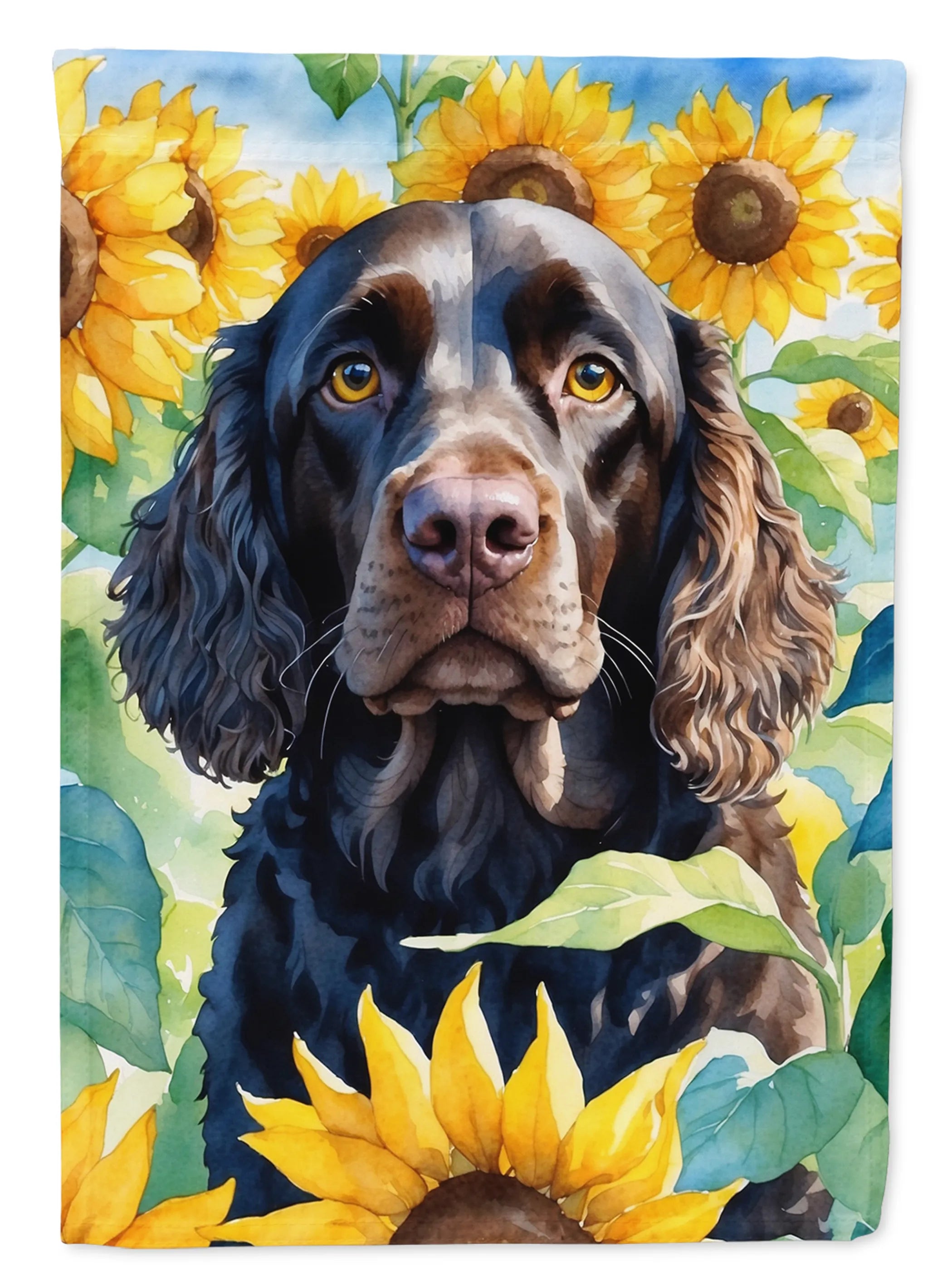In Sunflowers Decorative Flag - Size: GARDEN SIZE | Pack Of: 1 | Collection name: In sunflowers