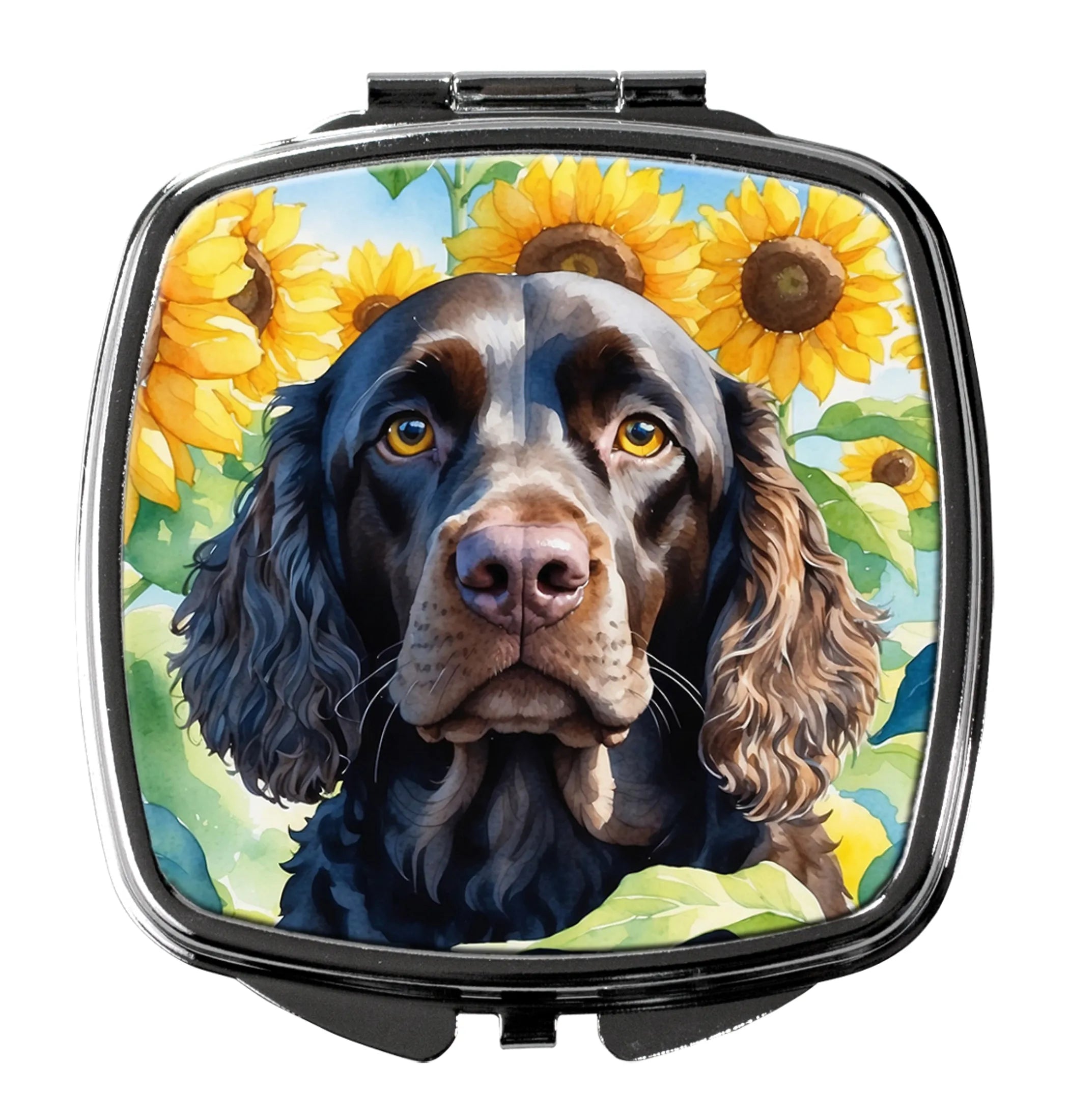 In Sunflowers Compact Mirror - Pack Of: 1 | Collection name: In sunflowers