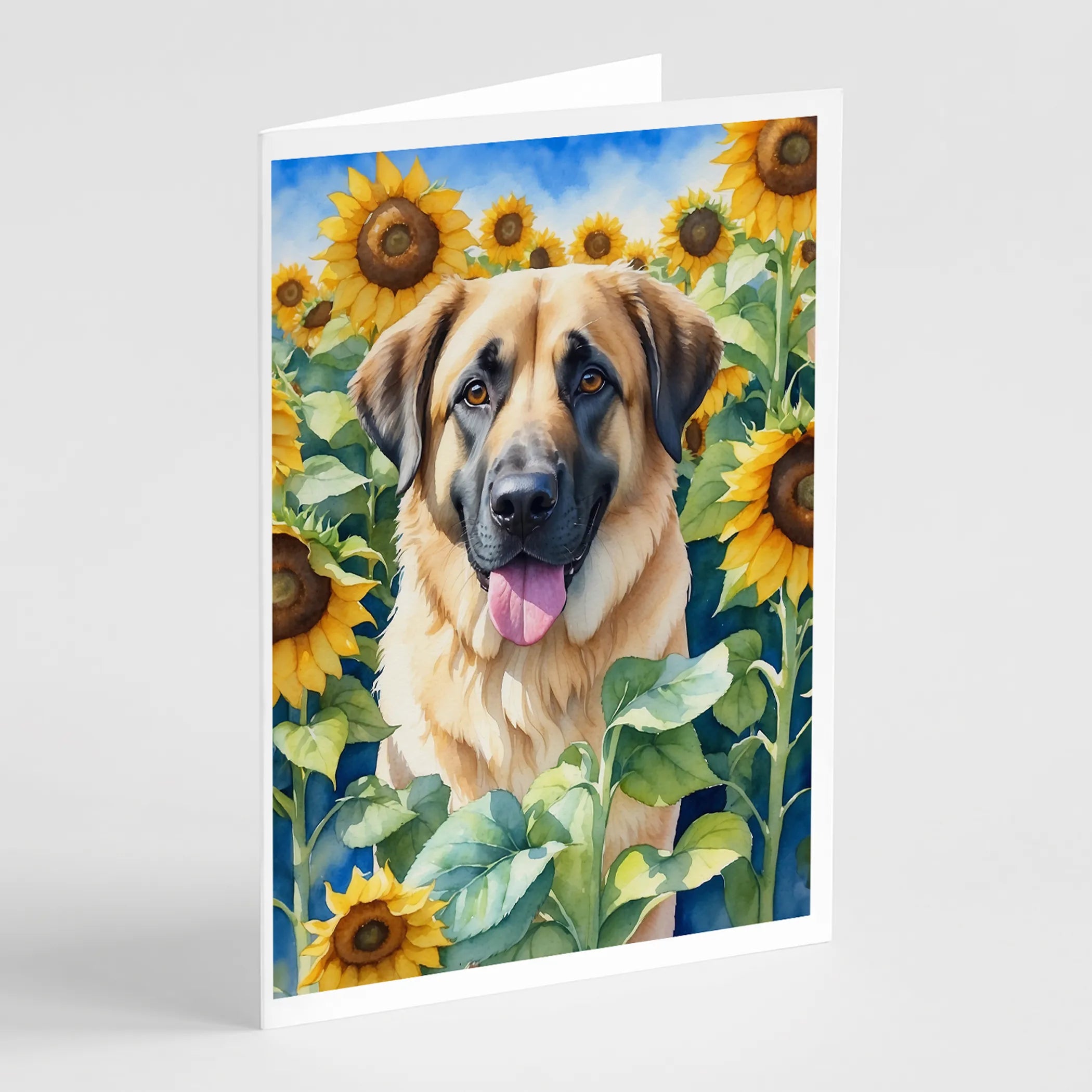 In Sunflowers Greeting Cards  - Size: 5X7 | Pack Of: 1 | Collection name: In sunflowers