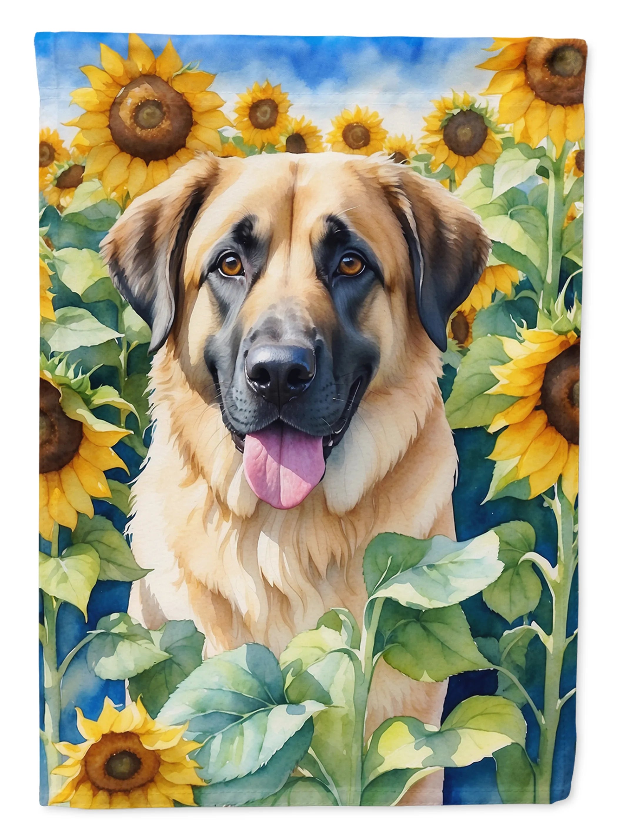 In Sunflowers Decorative Flag - Size: GARDEN SIZE | Pack Of: 1 | Collection name: In sunflowers