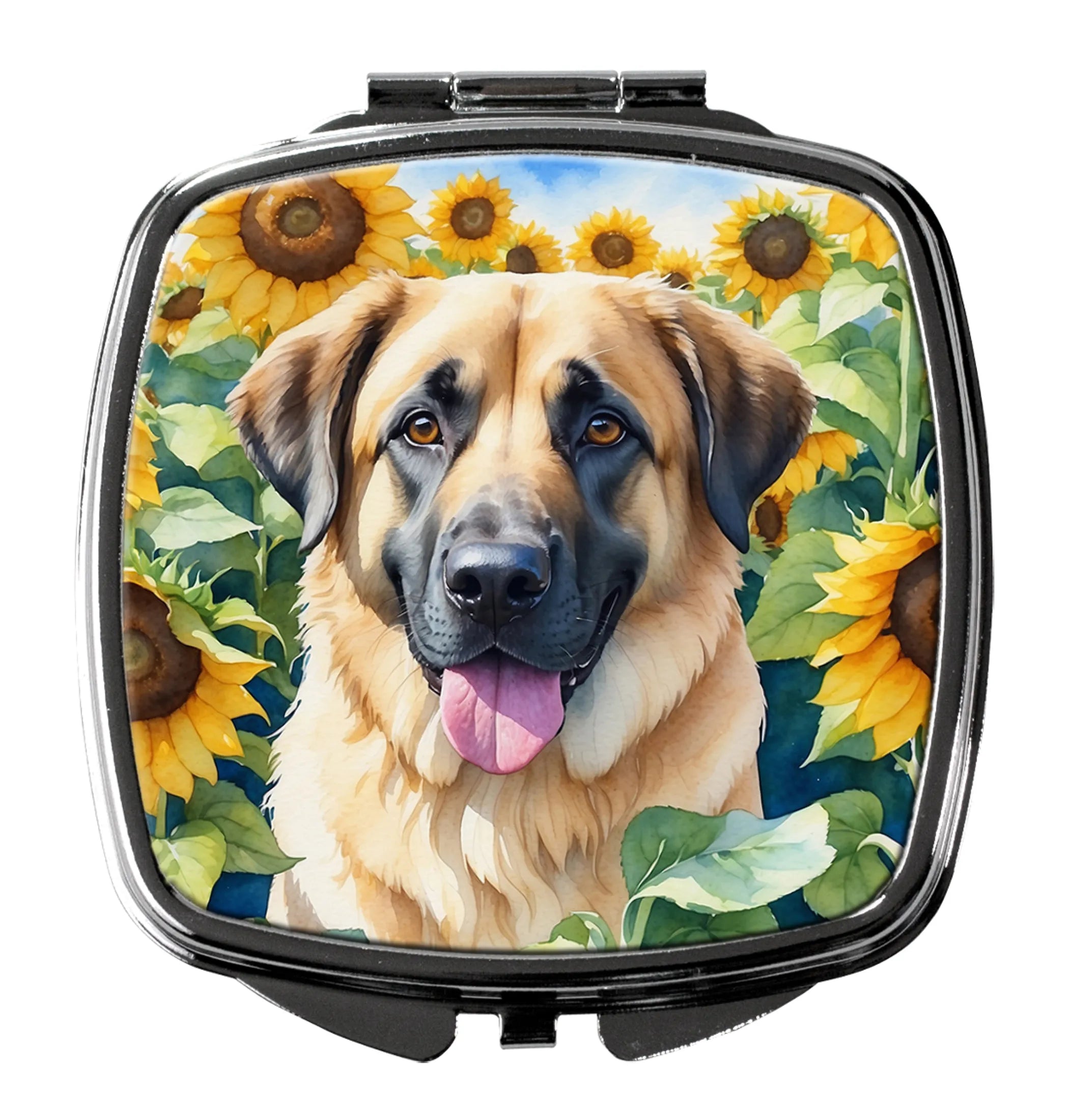 In Sunflowers Compact Mirror - Pack Of: 1 | Collection name: In sunflowers