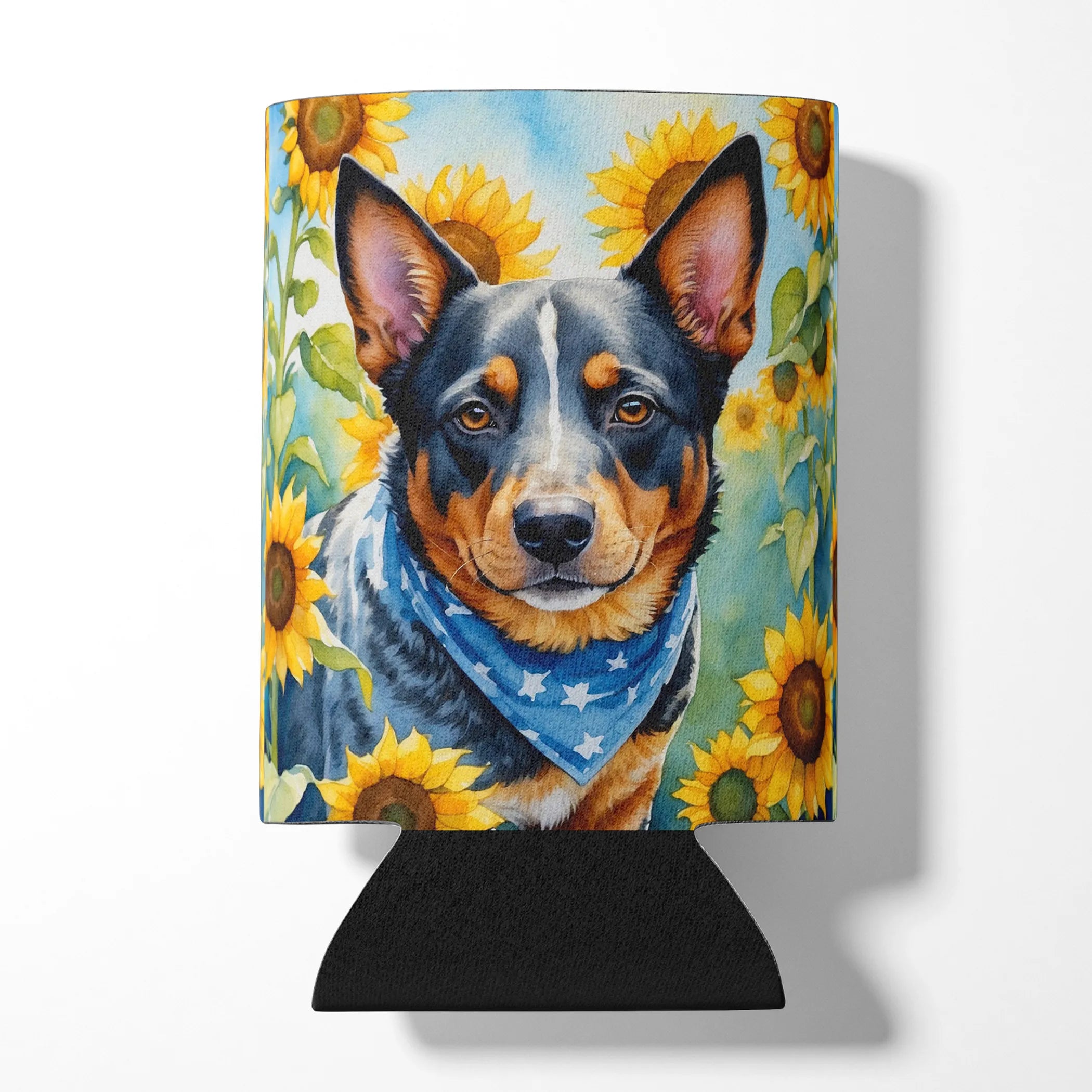 In Sunflowers Can or Bottle Hugger - Size: CAN HUGGER | Pack Of: 1 | Collection name: In sunflowers