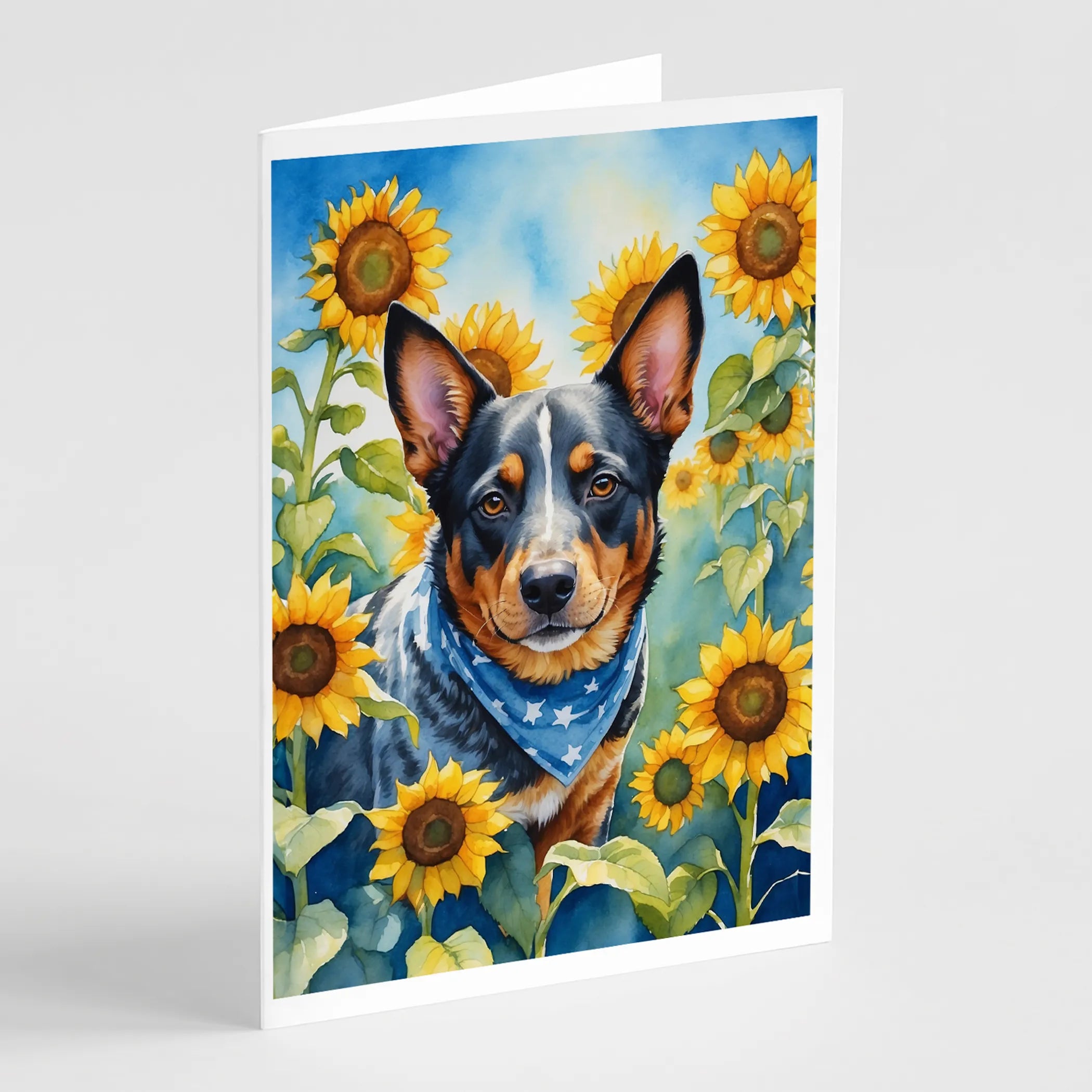 In Sunflowers Greeting Cards  - Size: 5X7 | Pack Of: 1 | Collection name: In sunflowers