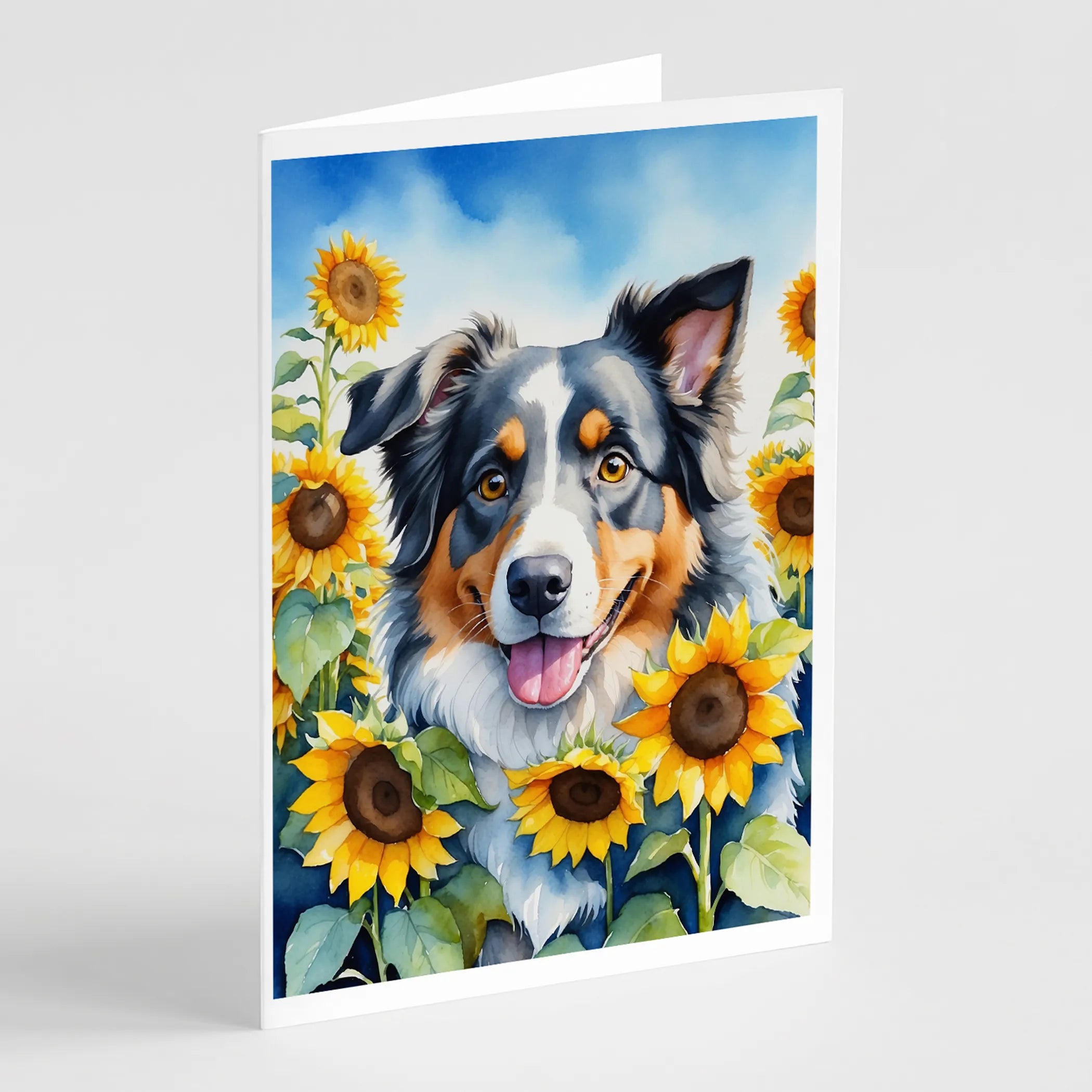 In Sunflowers Greeting Cards  - Size: 5X7 | Pack Of: 1 | Collection name: In sunflowers