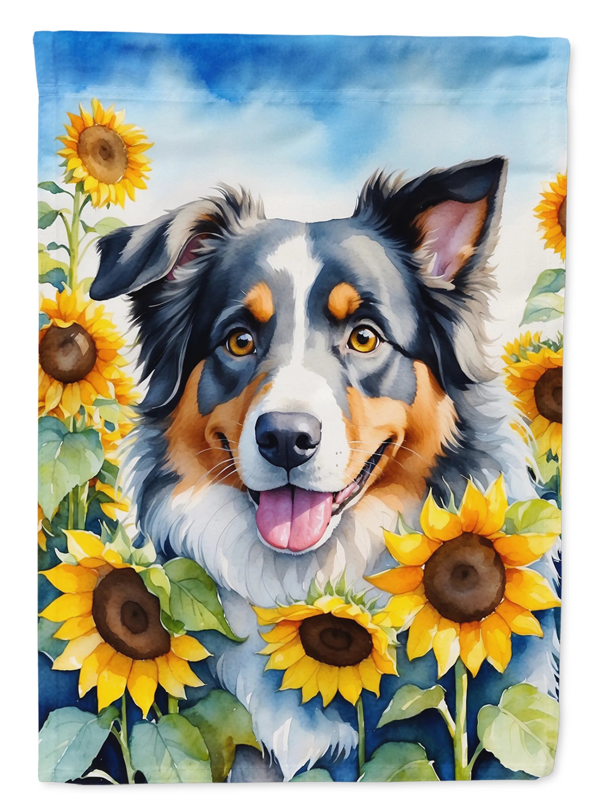 In Sunflowers Decorative Flag - Size: GARDEN SIZE | Pack Of: 1 | Collection name: In sunflowers