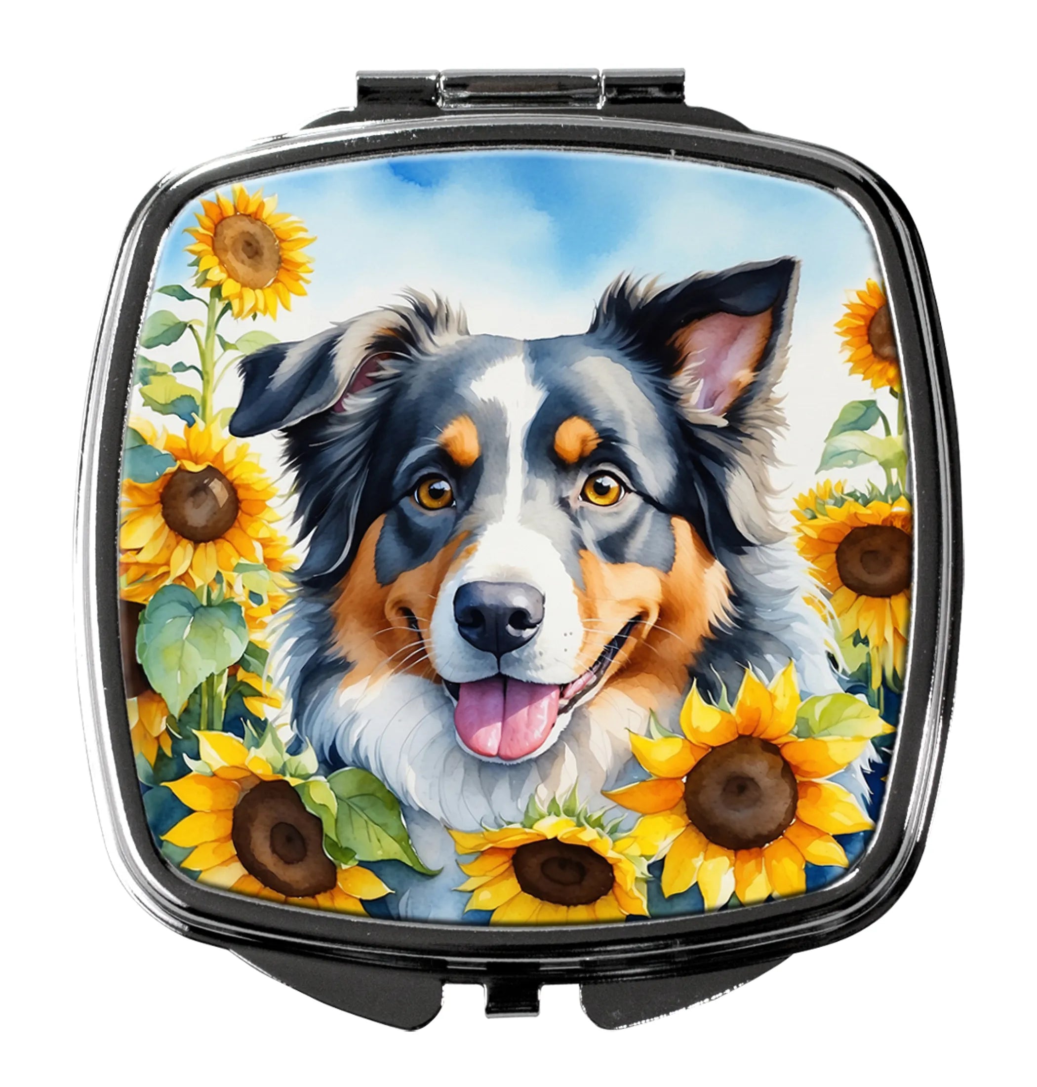 In Sunflowers Compact Mirror - Pack Of: 1 | Collection name: In sunflowers