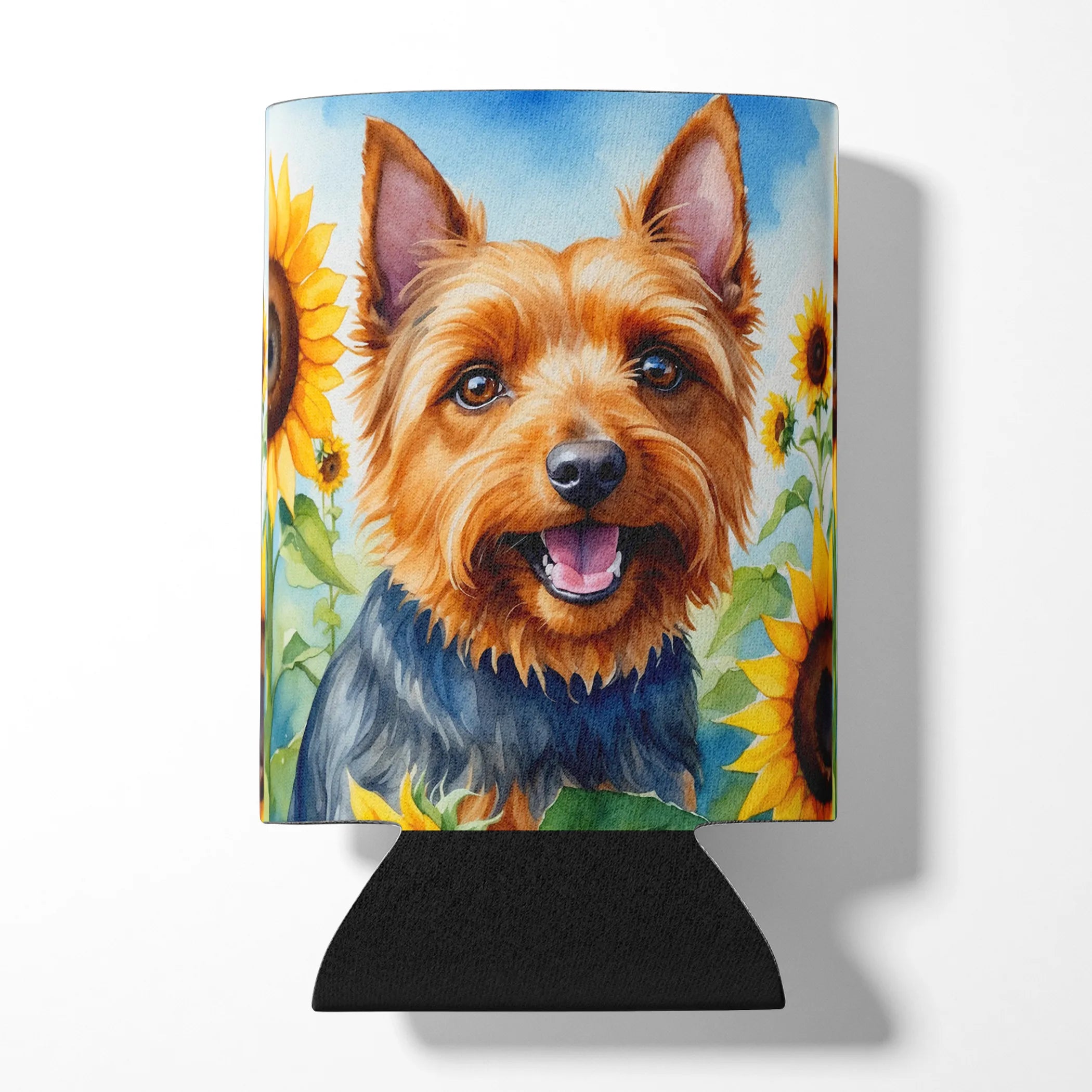 In Sunflowers Can or Bottle Hugger - Size: CAN HUGGER | Pack Of: 1 | Collection name: In sunflowers