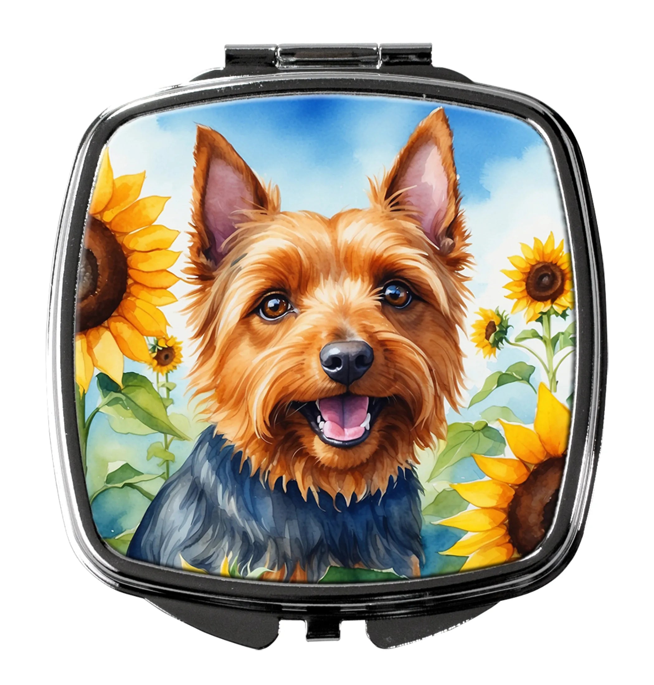 In Sunflowers Compact Mirror - Pack Of: 1 | Collection name: In sunflowers