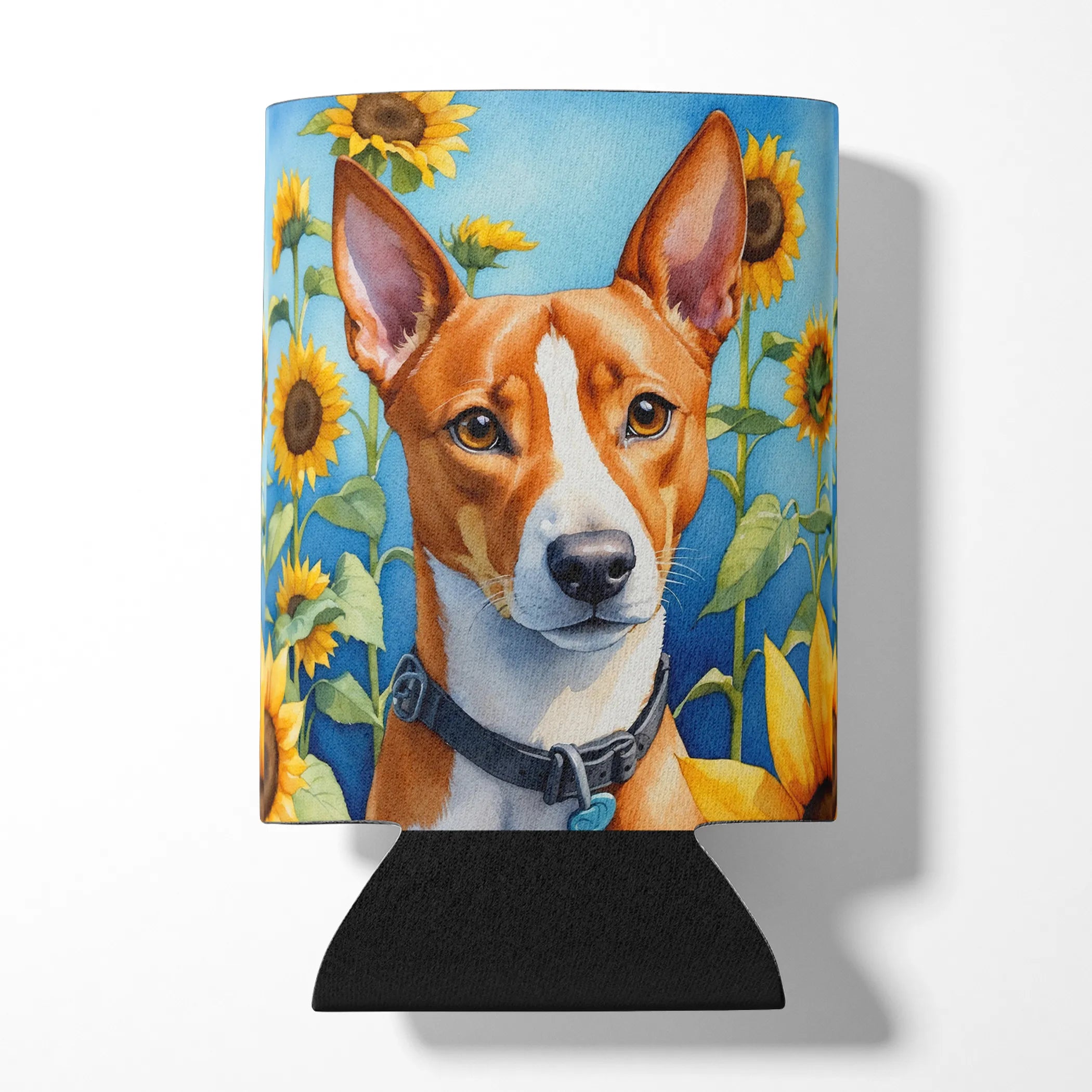 In Sunflowers Can or Bottle Hugger - Size: CAN HUGGER | Pack Of: 1 | Collection name: In sunflowers