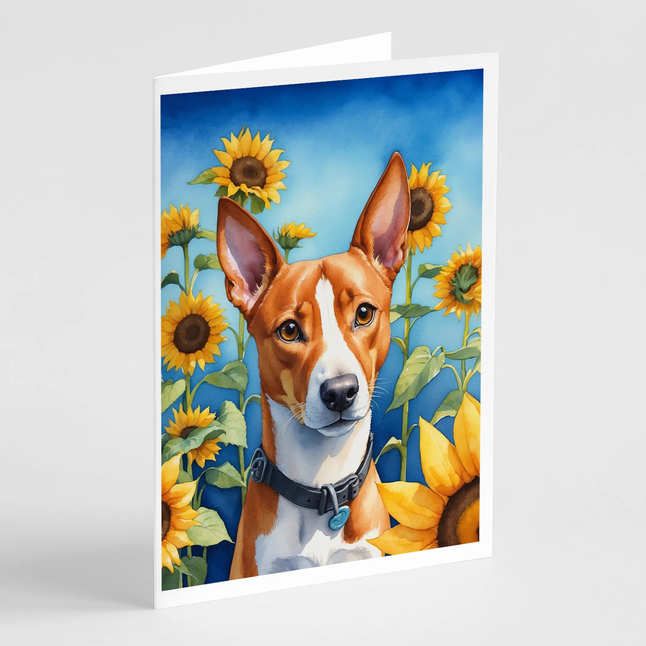 In Sunflowers Greeting Cards  - Size: 5X7 | Pack Of: 1 | Collection name: In sunflowers
