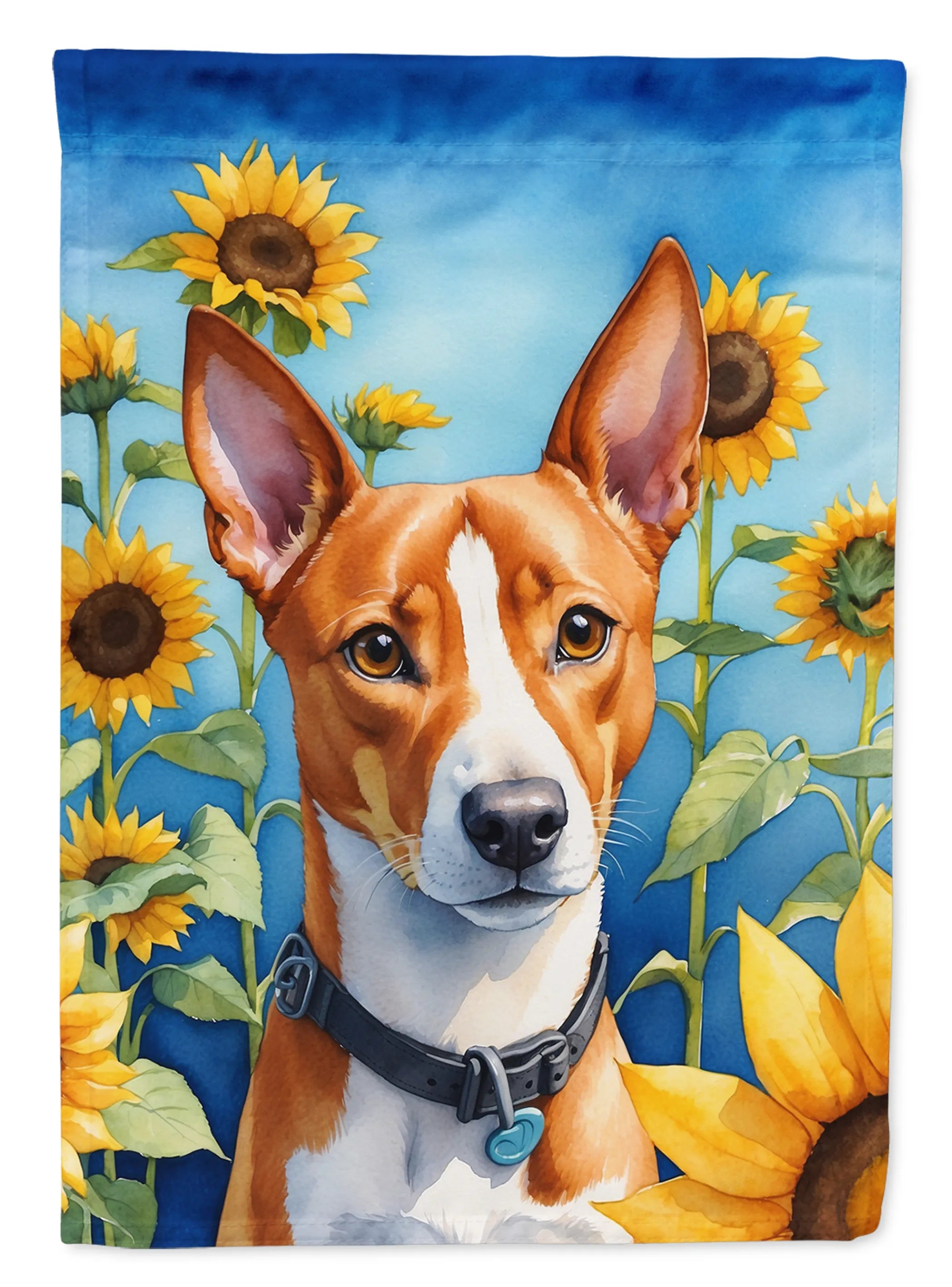 In Sunflowers Decorative Flag - Size: GARDEN SIZE | Pack Of: 1 | Collection name: In sunflowers
