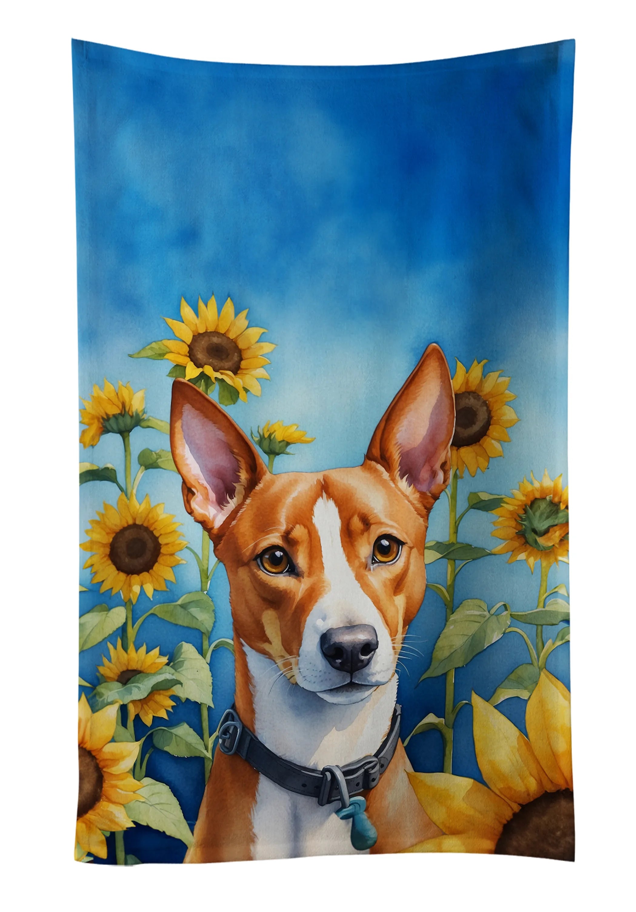 In Sunflowers Kitchen Towel - Size: 25HX15W | Pack Of: 1 | Collection name: In sunflowers
