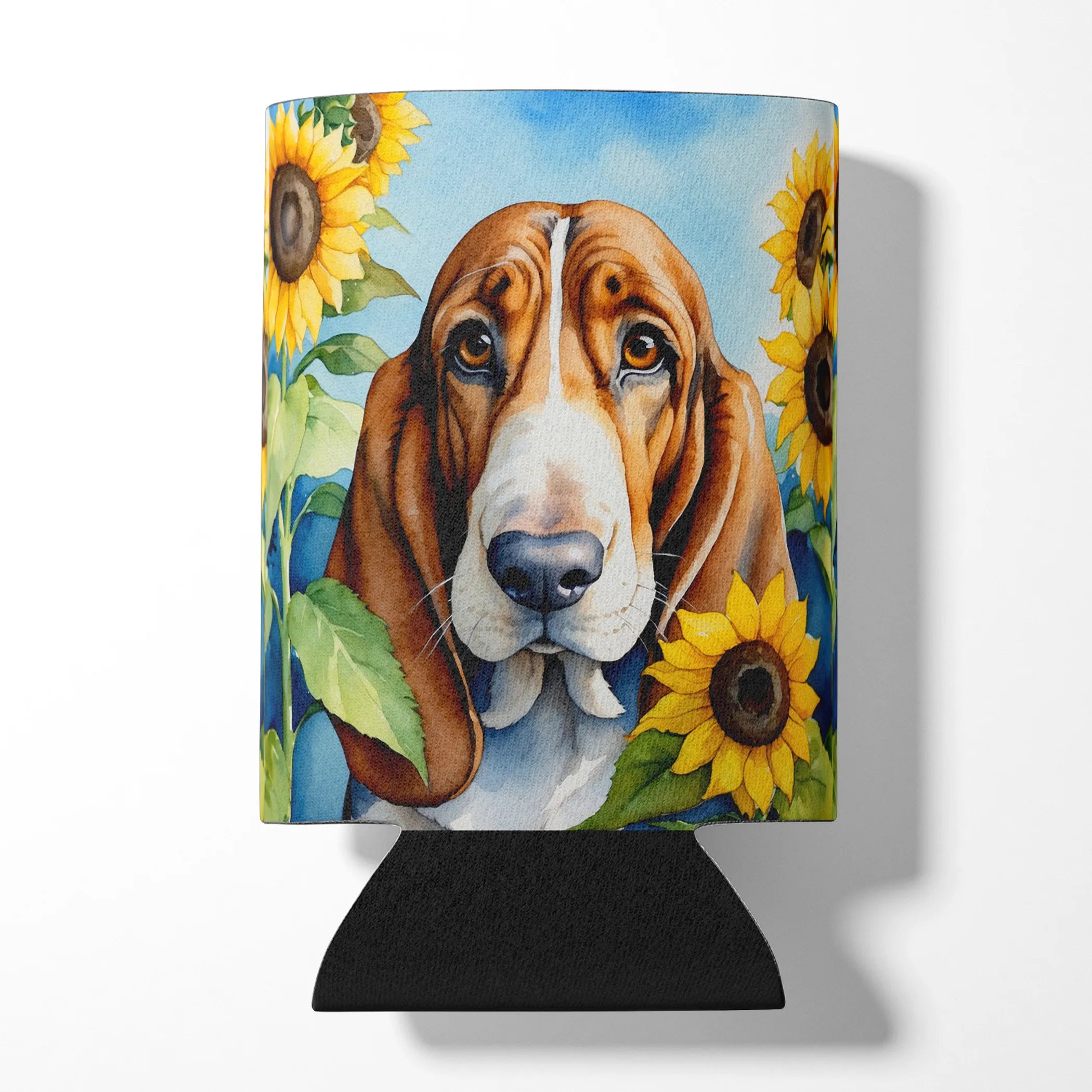 In Sunflowers Can or Bottle Hugger - Size: CAN HUGGER | Pack Of: 1 | Collection name: In sunflowers