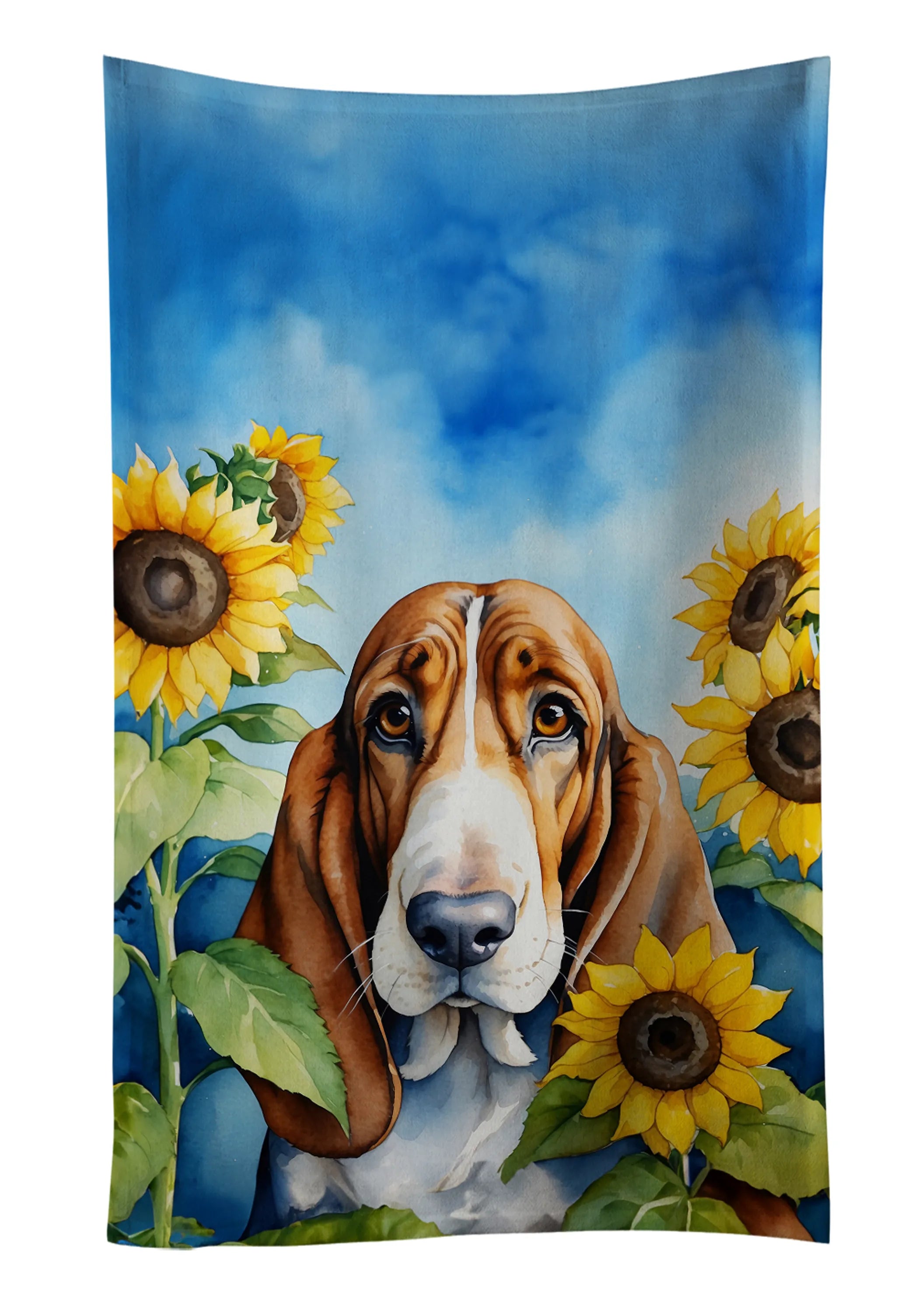 In Sunflowers Kitchen Towel - Size: 25HX15W | Pack Of: 1 | Collection name: In sunflowers