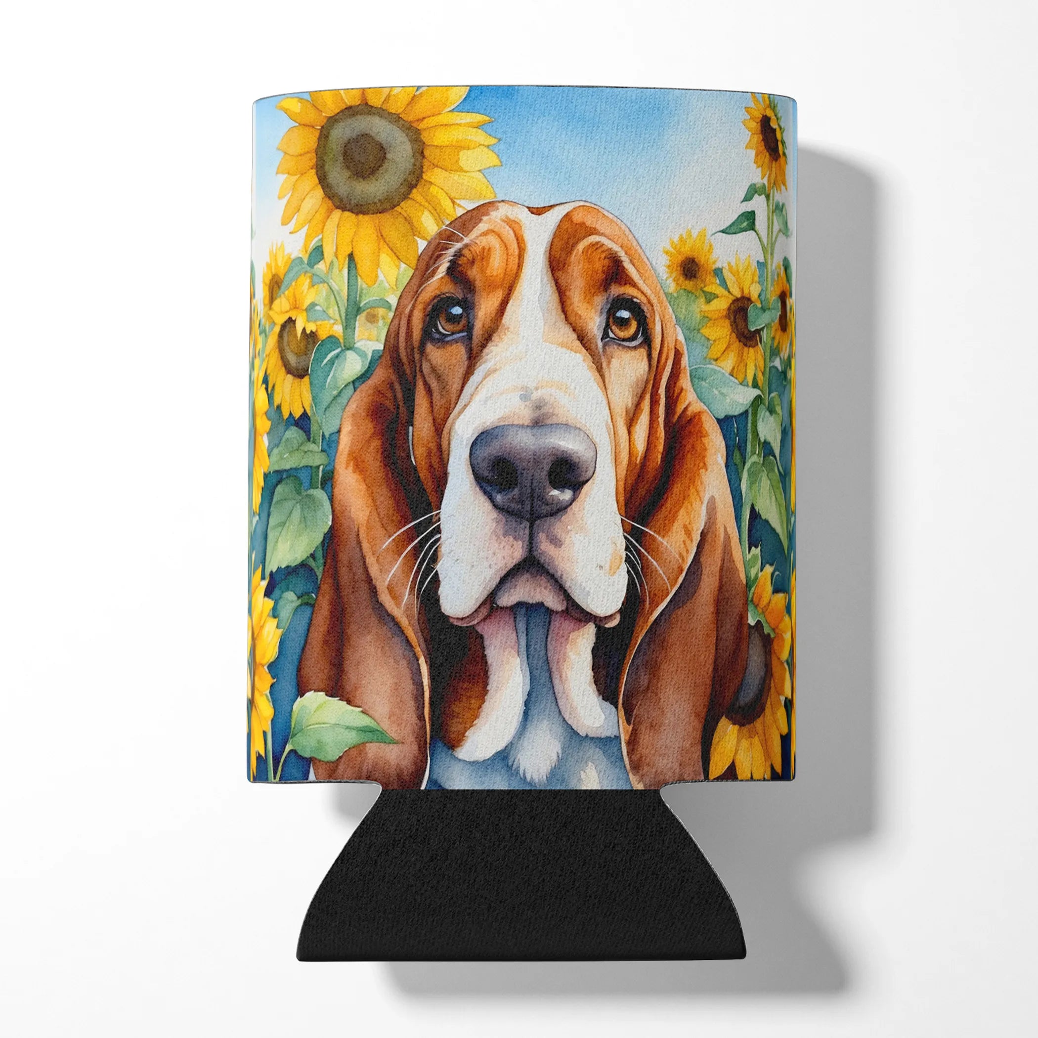 In Sunflowers Can or Bottle Hugger - Size: CAN HUGGER | Pack Of: 1 | Collection name: In sunflowers
