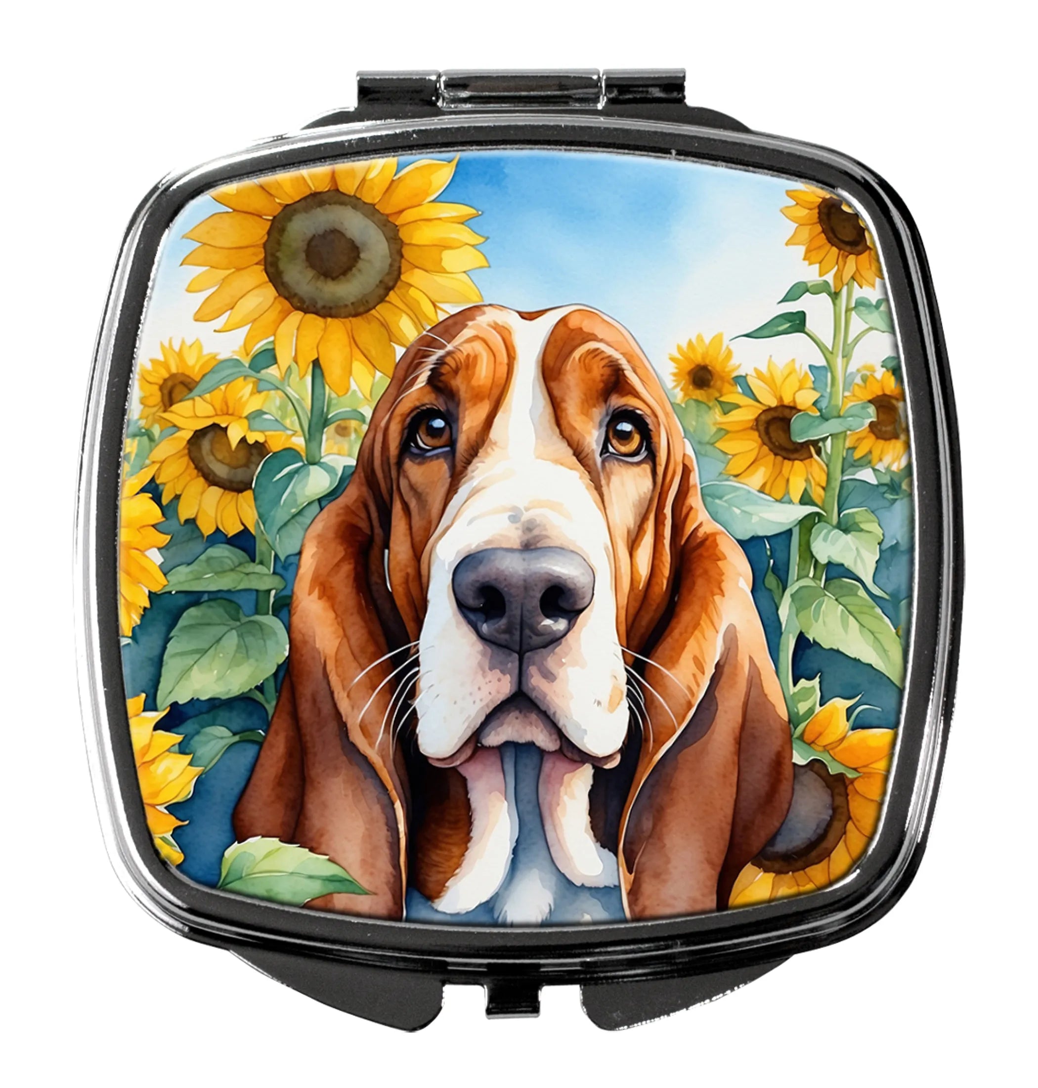 In Sunflowers Compact Mirror - Pack Of: 1 | Collection name: In sunflowers
