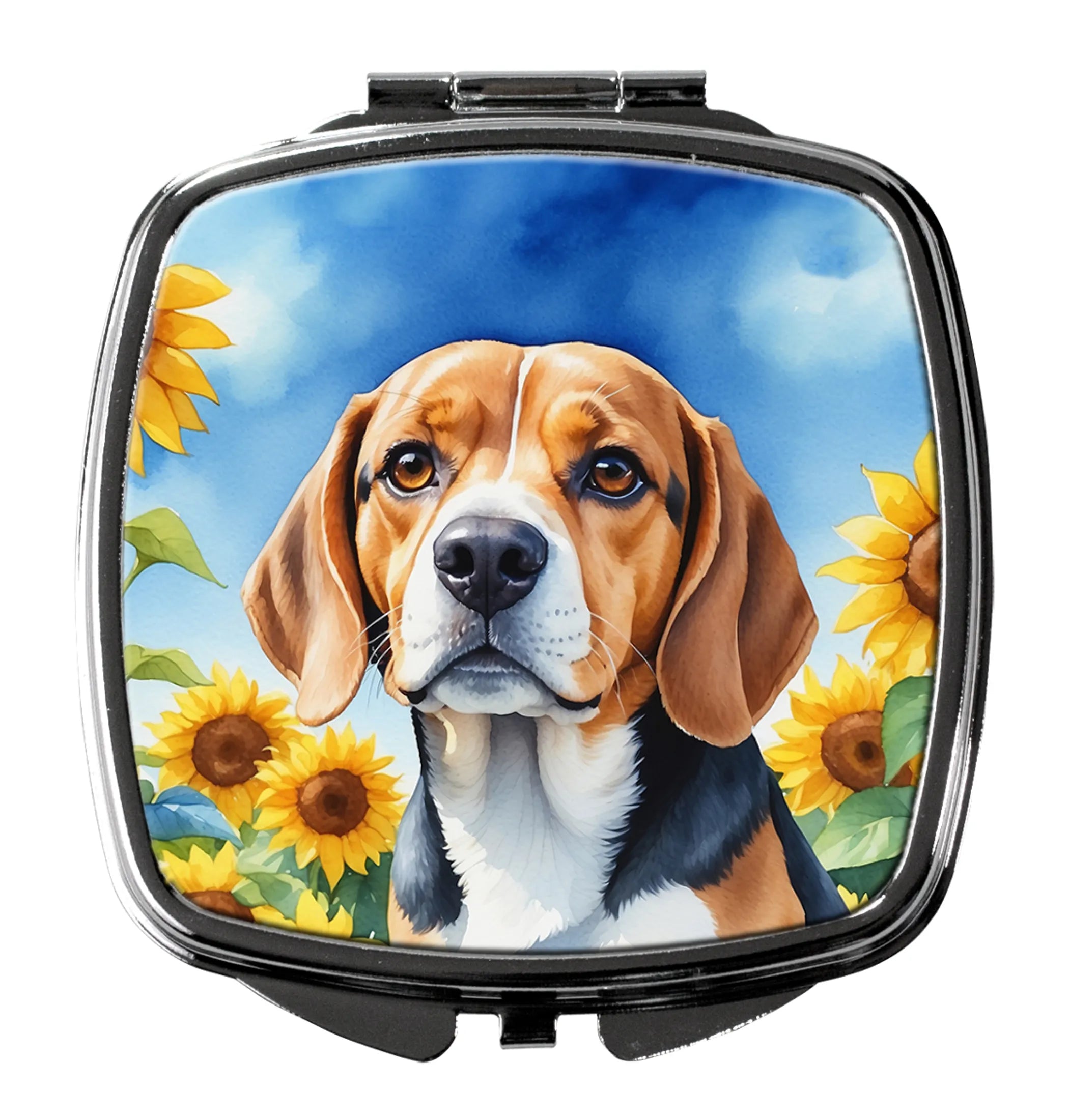 In Sunflowers Compact Mirror - Pack Of: 1 | Collection name: In sunflowers