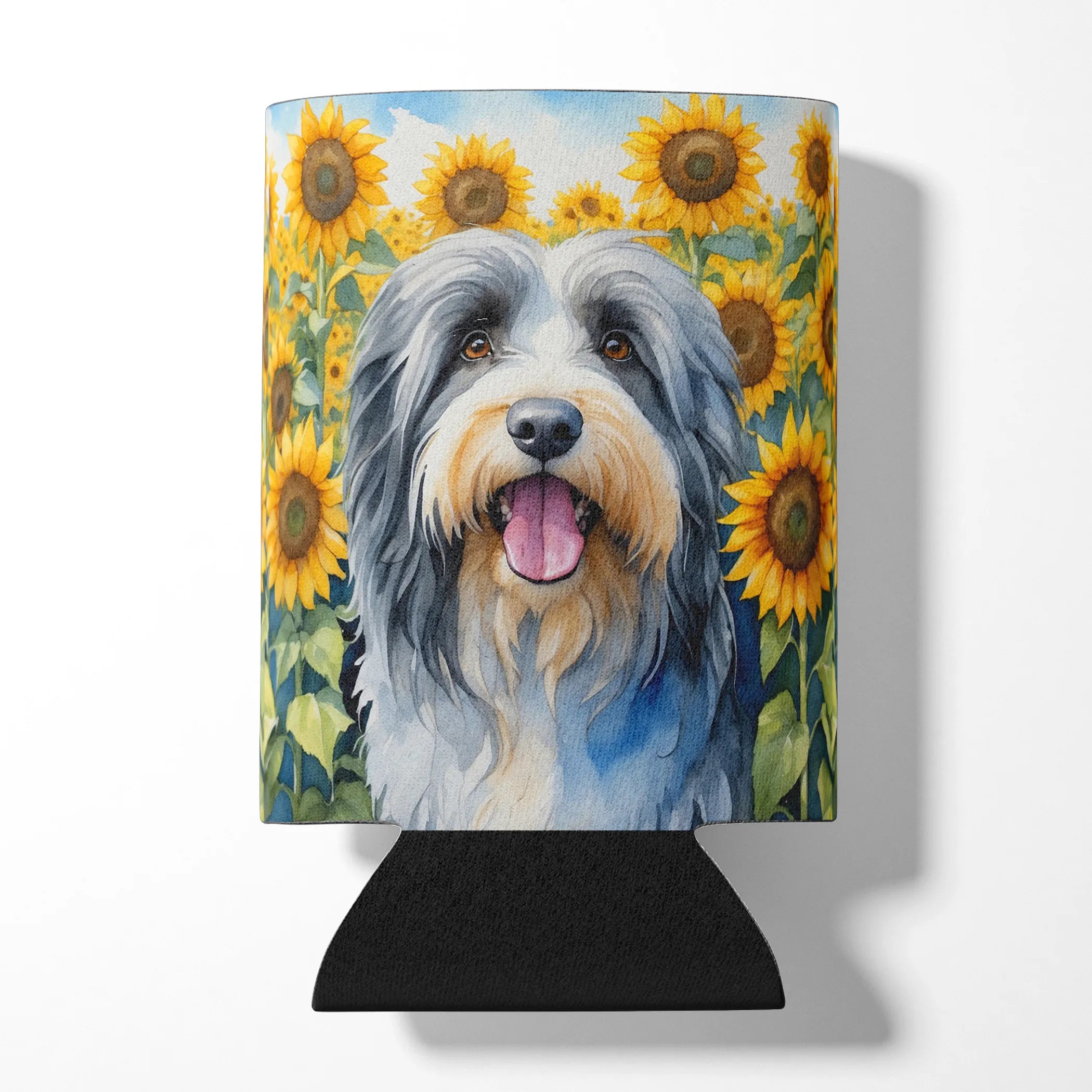 In Sunflowers Can or Bottle Hugger - Size: CAN HUGGER | Pack Of: 1 | Collection name: In sunflowers