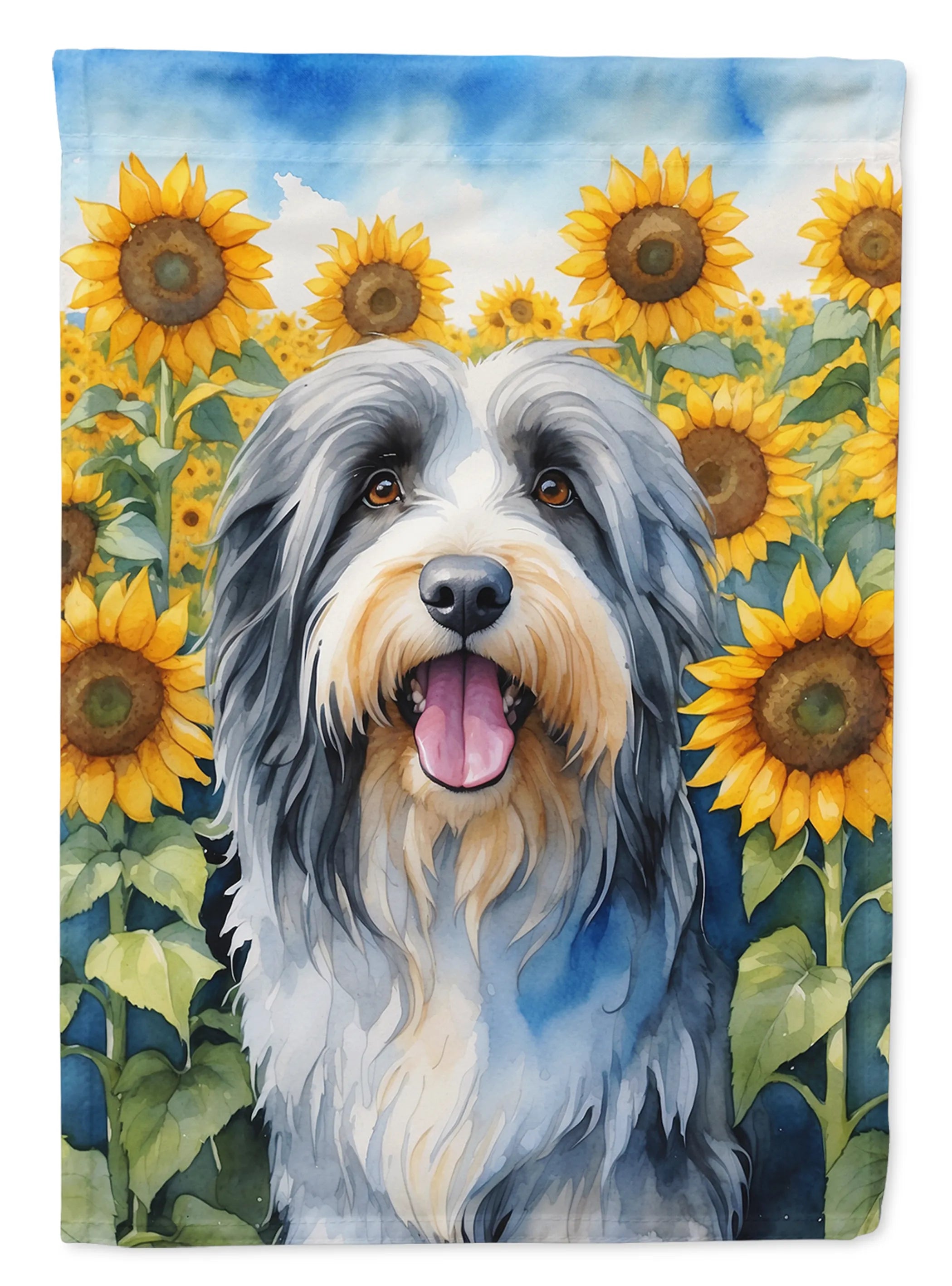 In Sunflowers Decorative Flag - Size: GARDEN SIZE | Pack Of: 1 | Collection name: In sunflowers