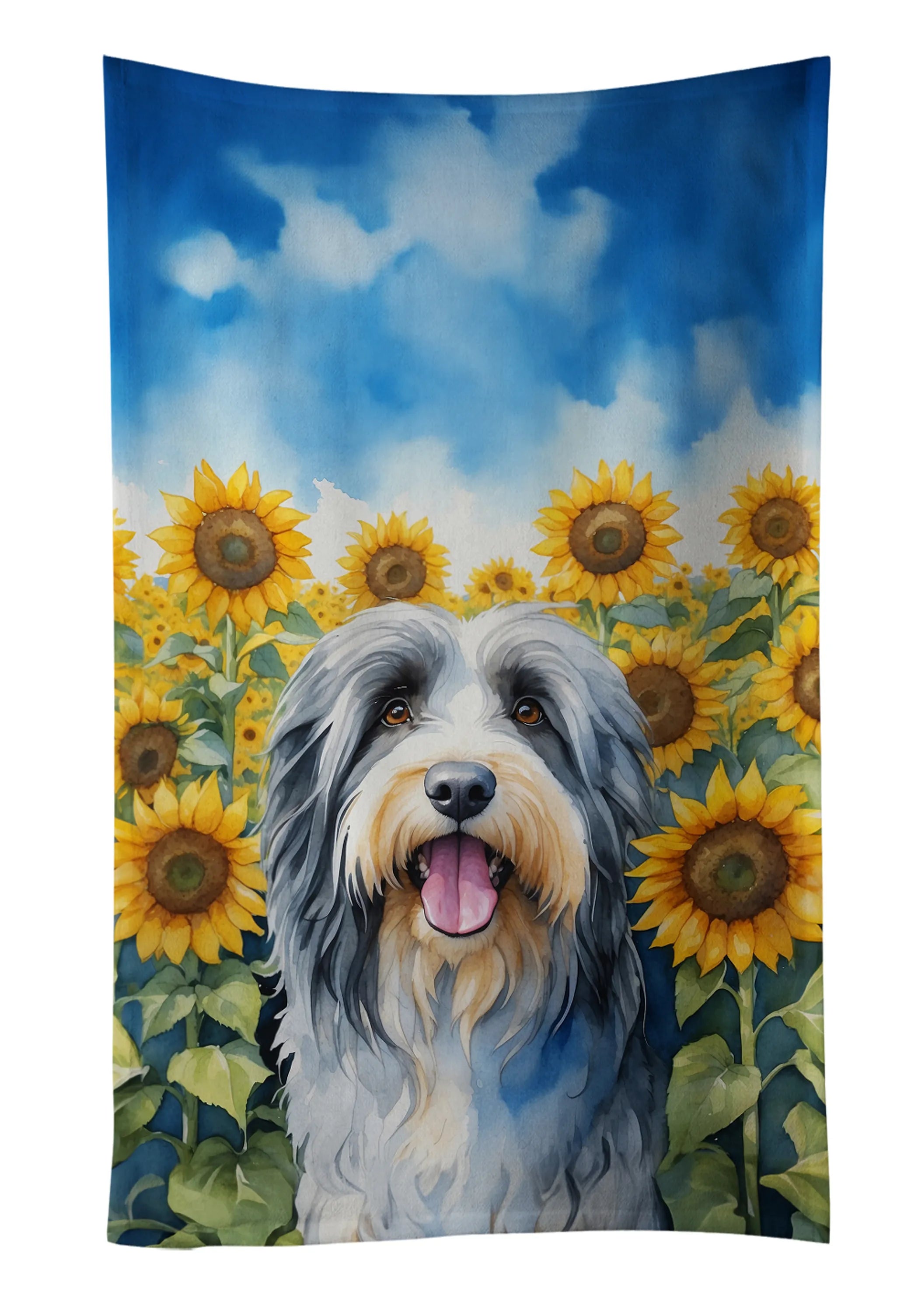 In Sunflowers Kitchen Towel - Size: 25HX15W | Pack Of: 1 | Collection name: In sunflowers